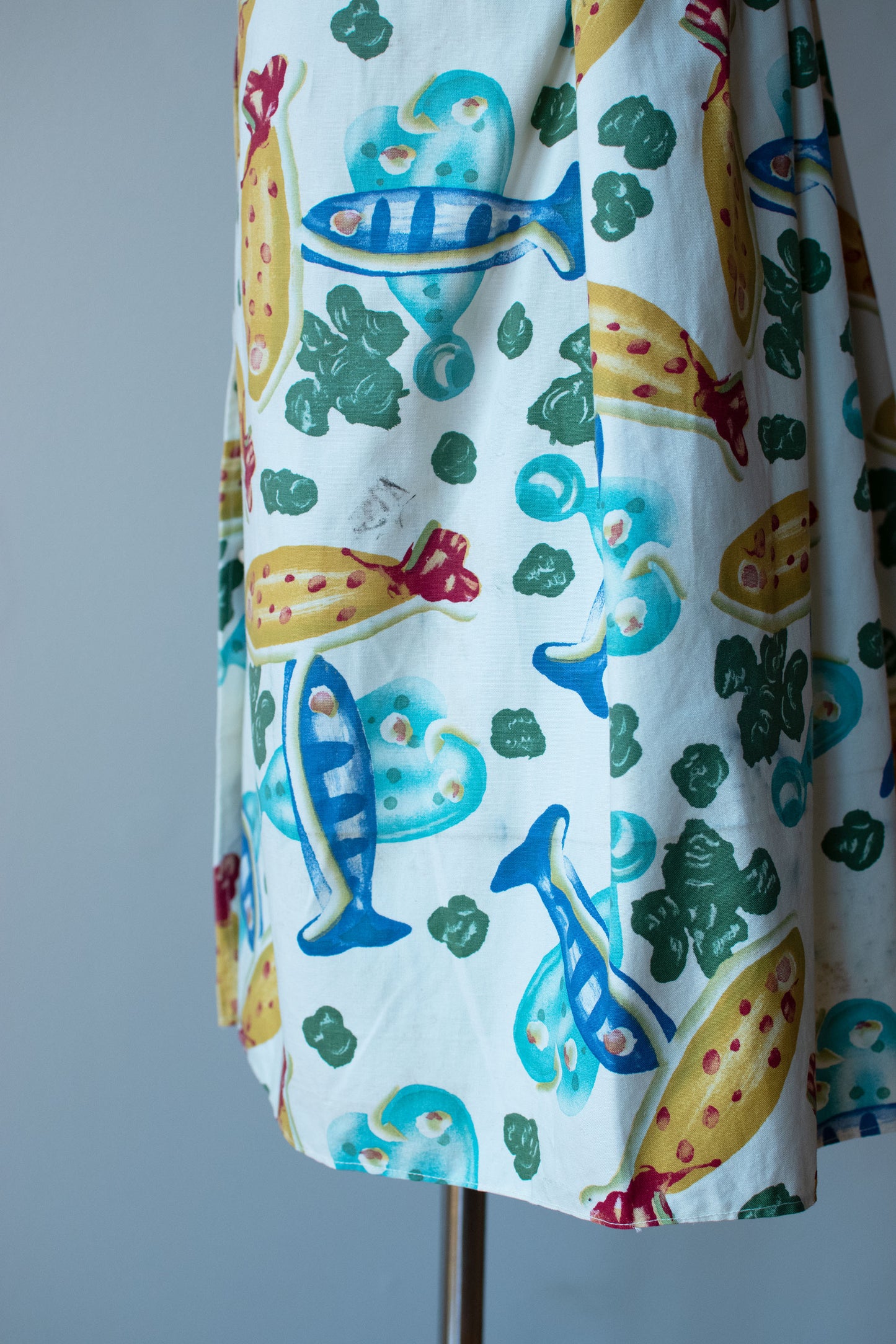 Modern Master's Picasso "Fish" Print Dress | Claire McCardell 1955