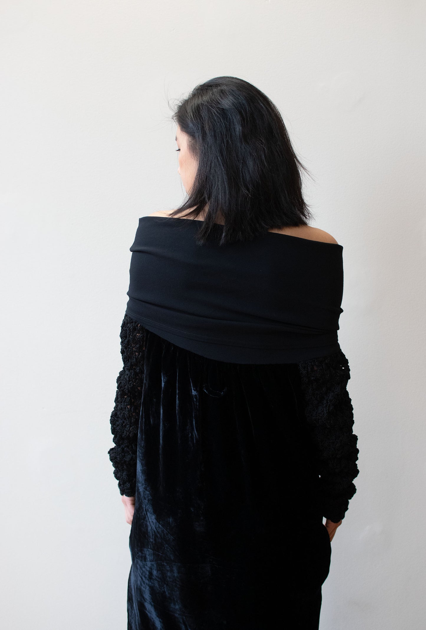 Black Velvet Dress | Jean Paul Gaultier