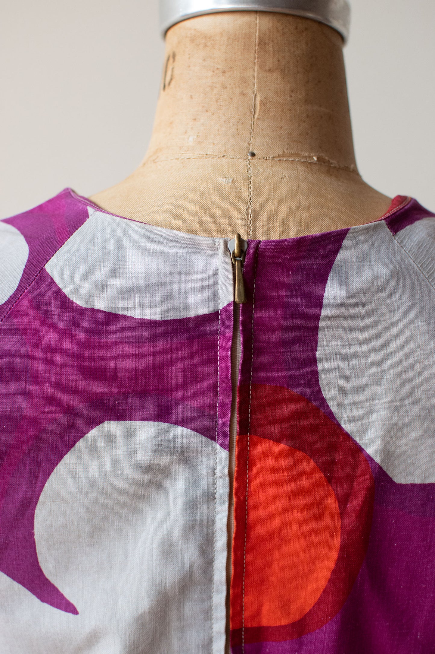 Oasis Print Mini Dress Purple | Marimekko 1966