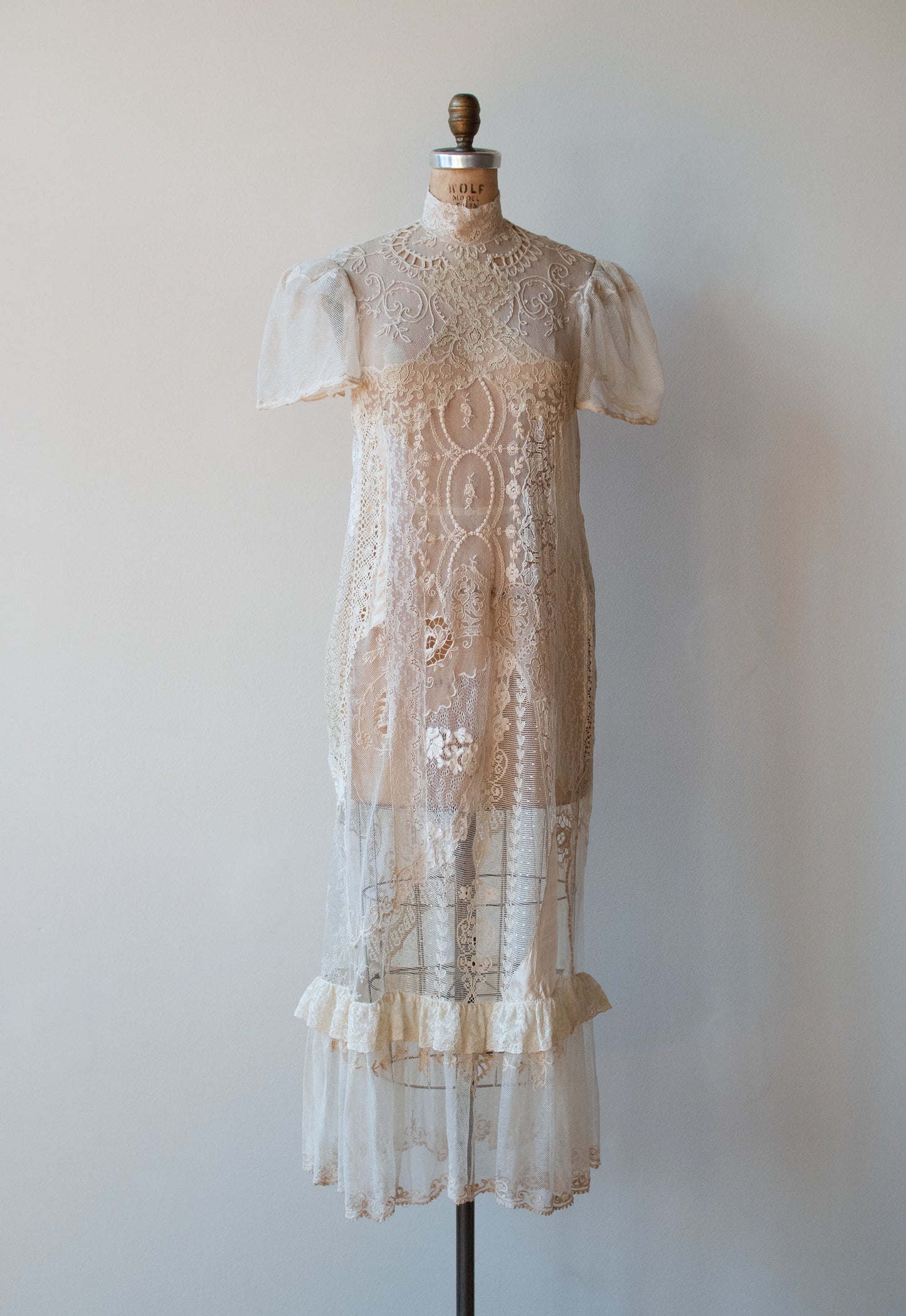 1980s Lace Works Dress
