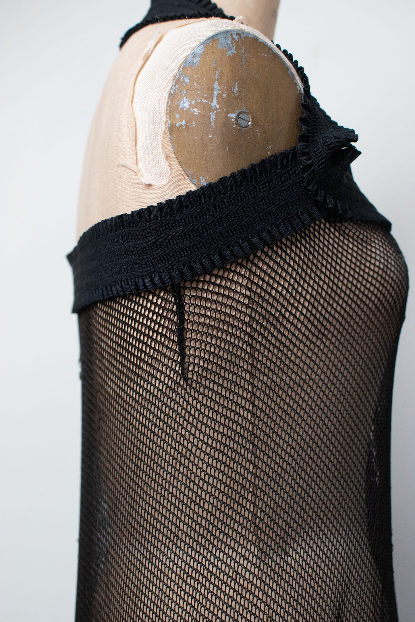 1930s Fishnet Dress