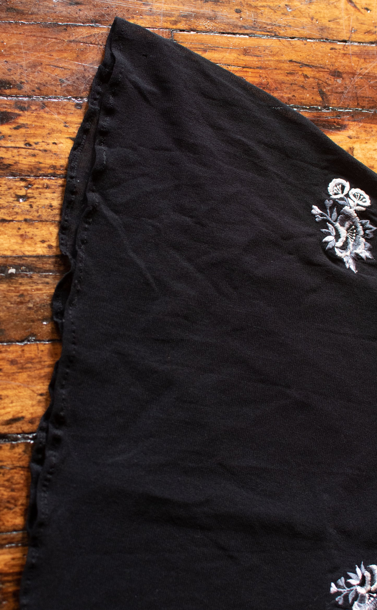 1990s Embroidered Mesh Dress | Vivienne Tam