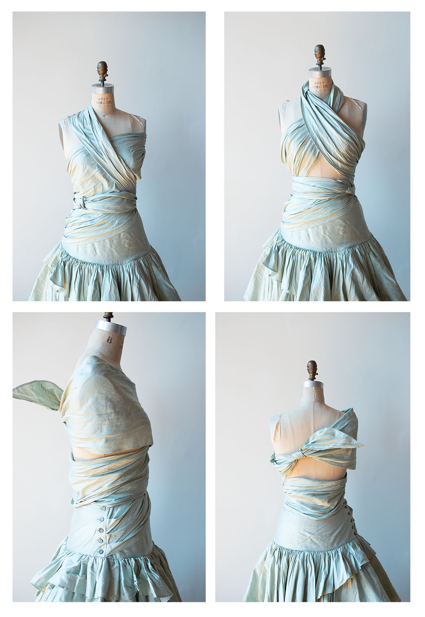 1980s Silk Dress | Romeo Gigli for Callaghan