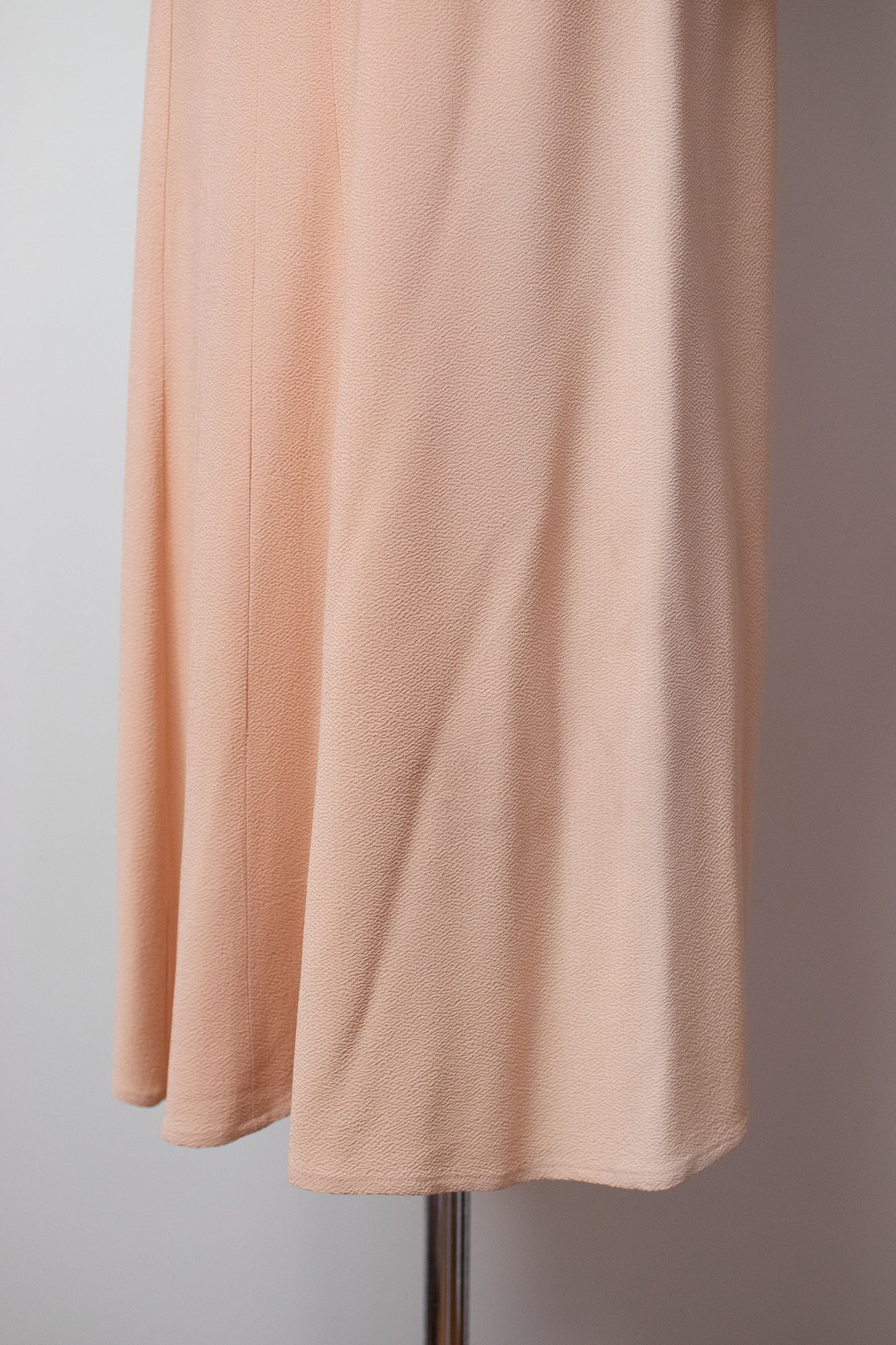 1930s Blush Crepe Dress