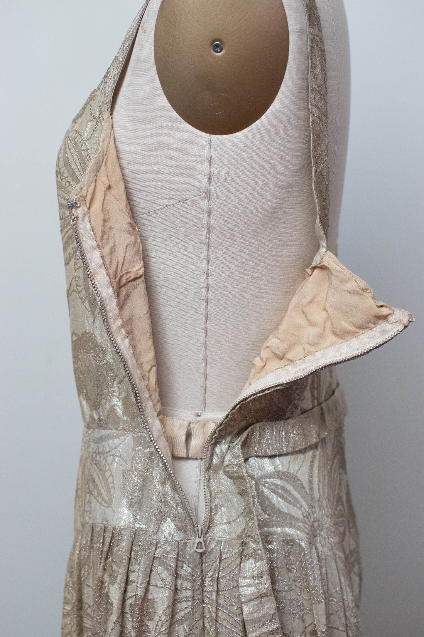 1930s Lamé Gown | Salon Moderne