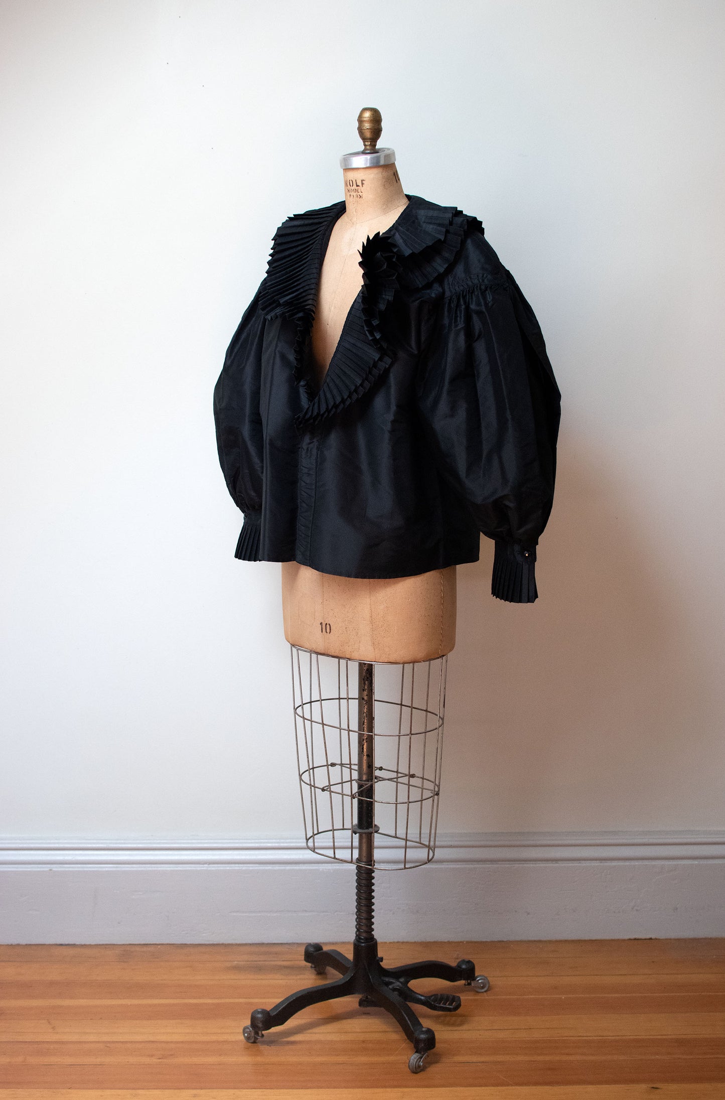 1980s Sculptural Silk Blouse | Complice