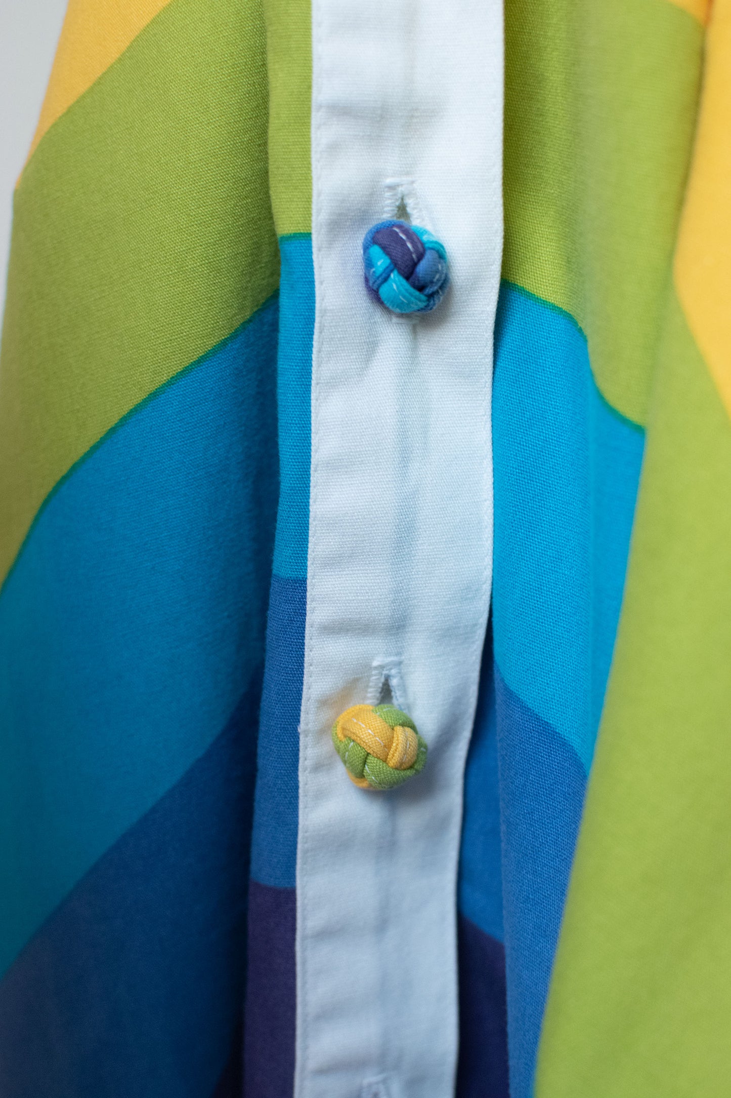 1970s Rainbow Dress