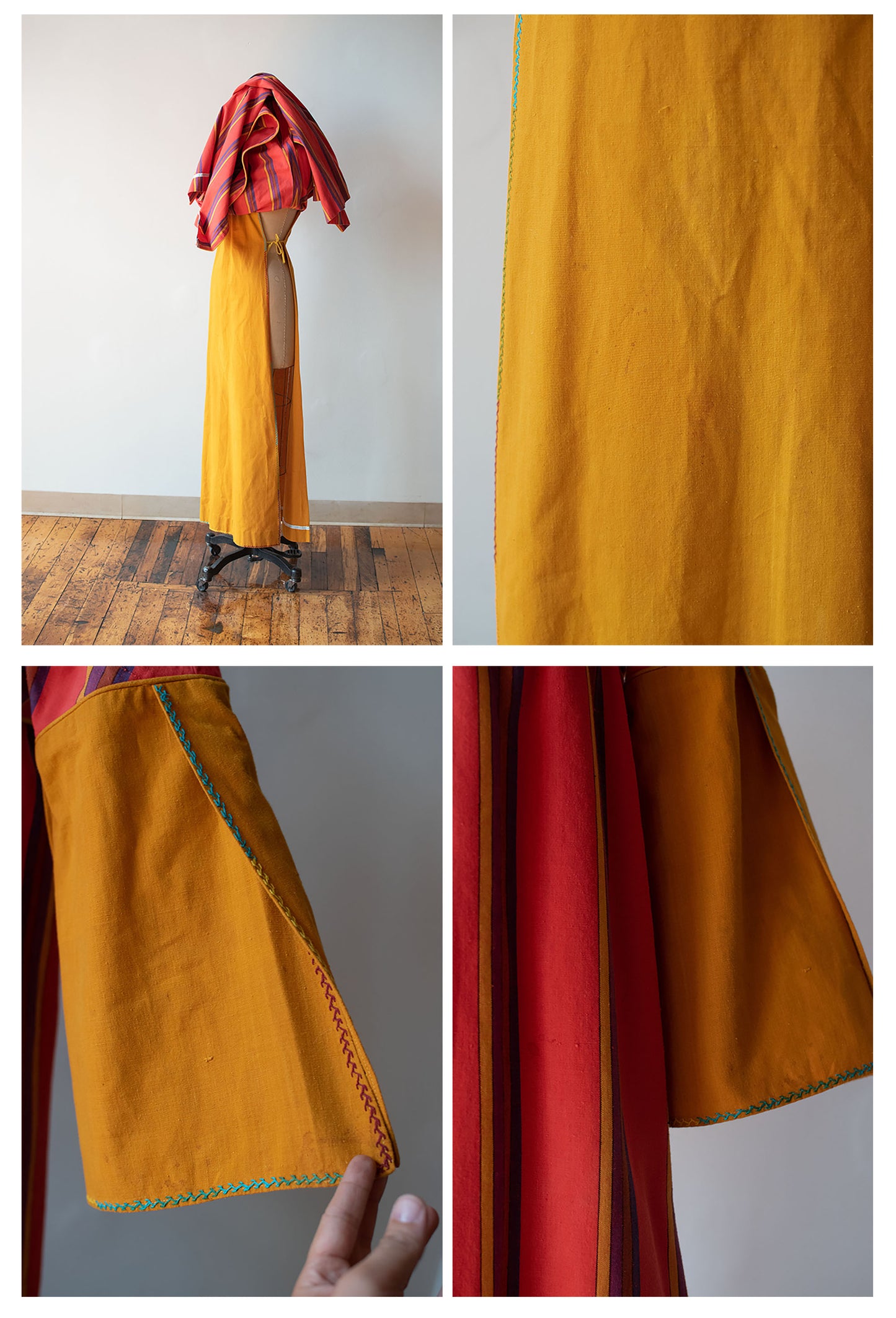 1970s Bell Sleeve Dress | Josefa