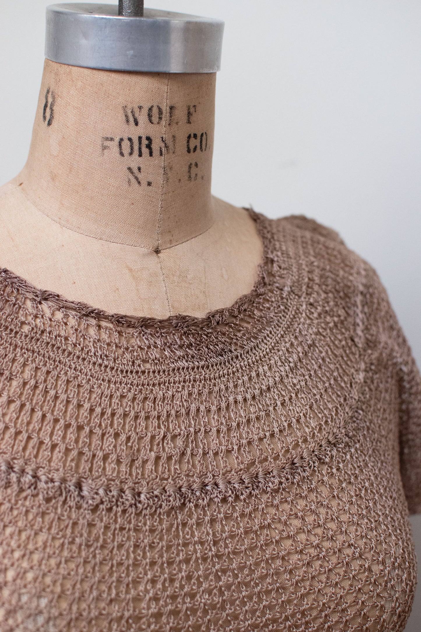 1930s Crochet Dress