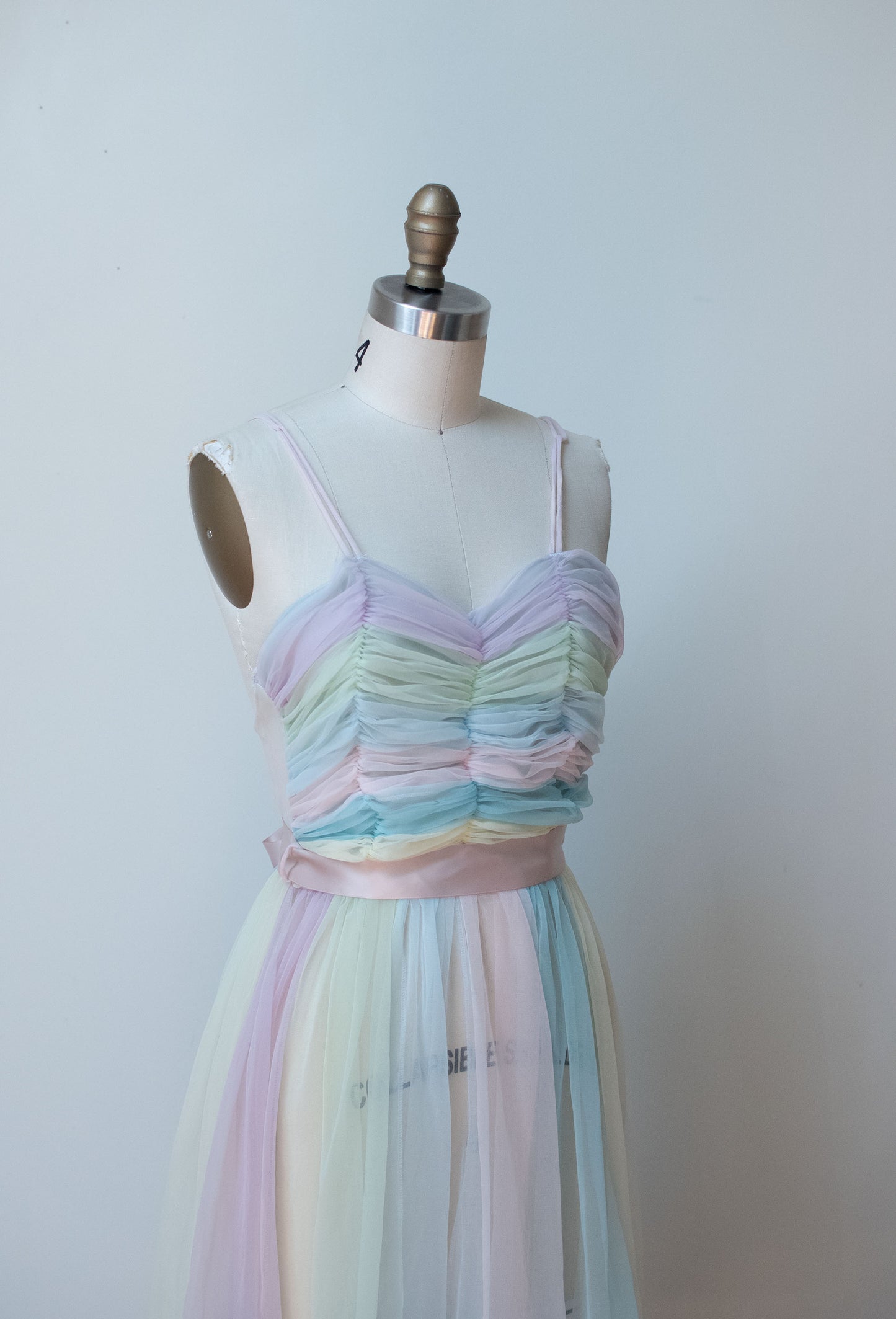 1960s Pastel Nightgown