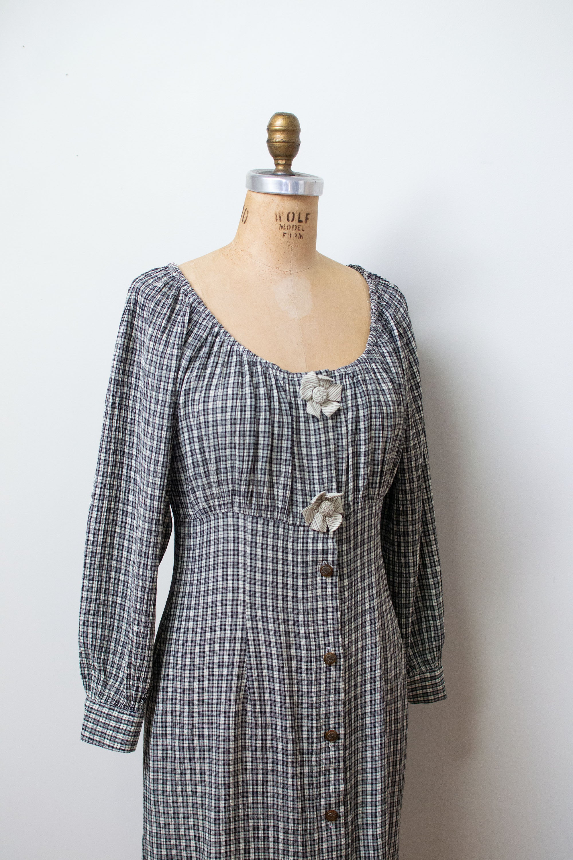 90's hotsell plaid dress