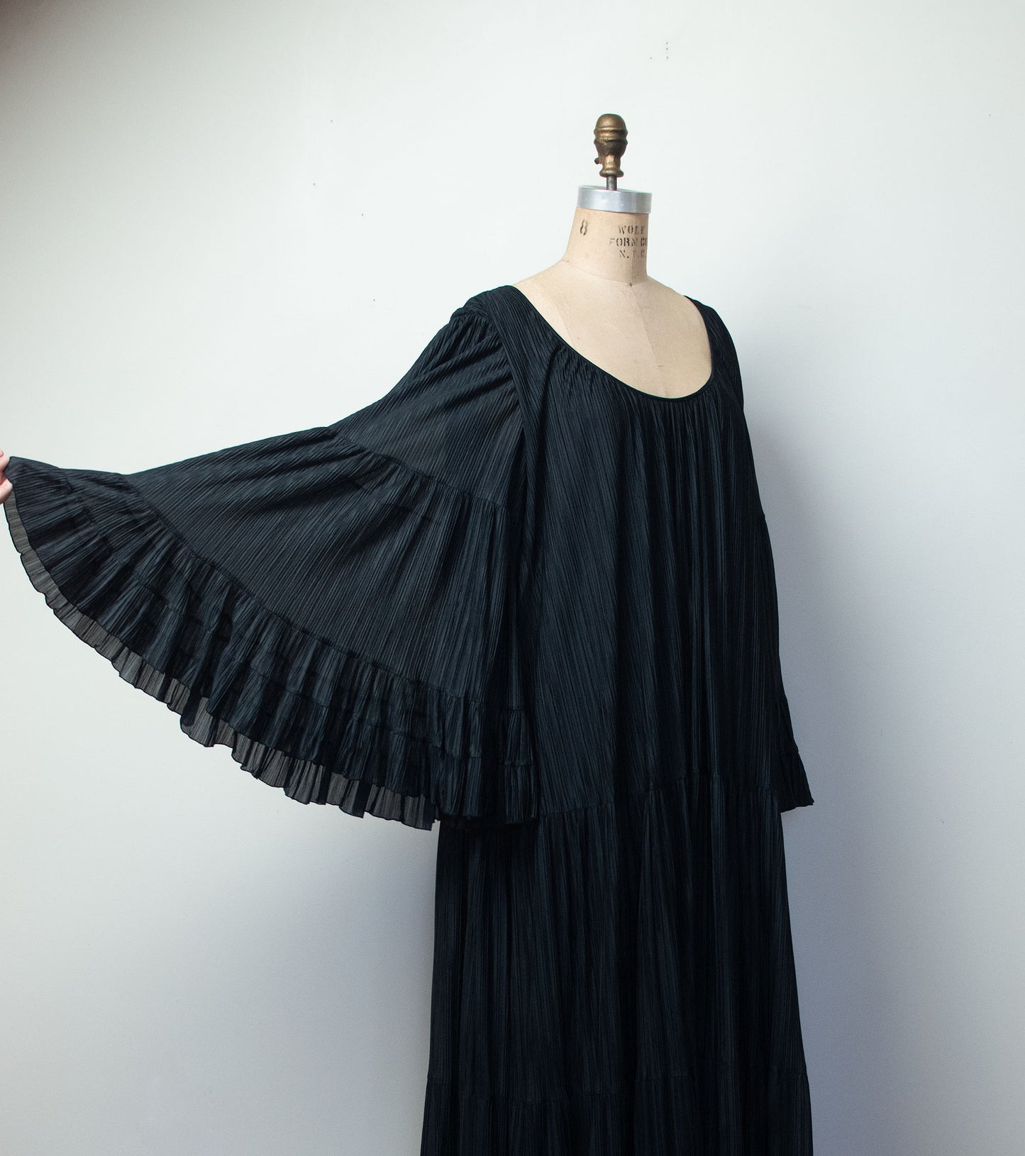 1970s Angel Sleeve Dress  | Giorgio Sant'Angelo