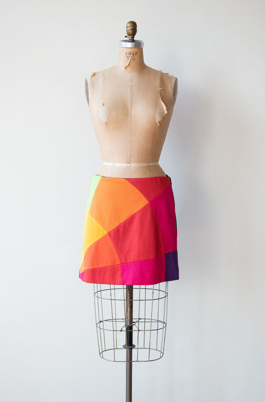 Color Block Skirt | Moschino