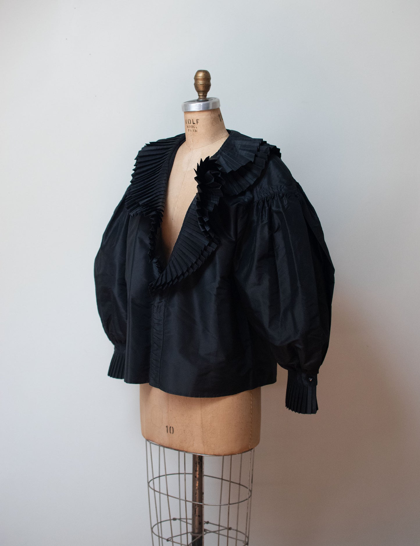 1980s Sculptural Silk Blouse | Complice