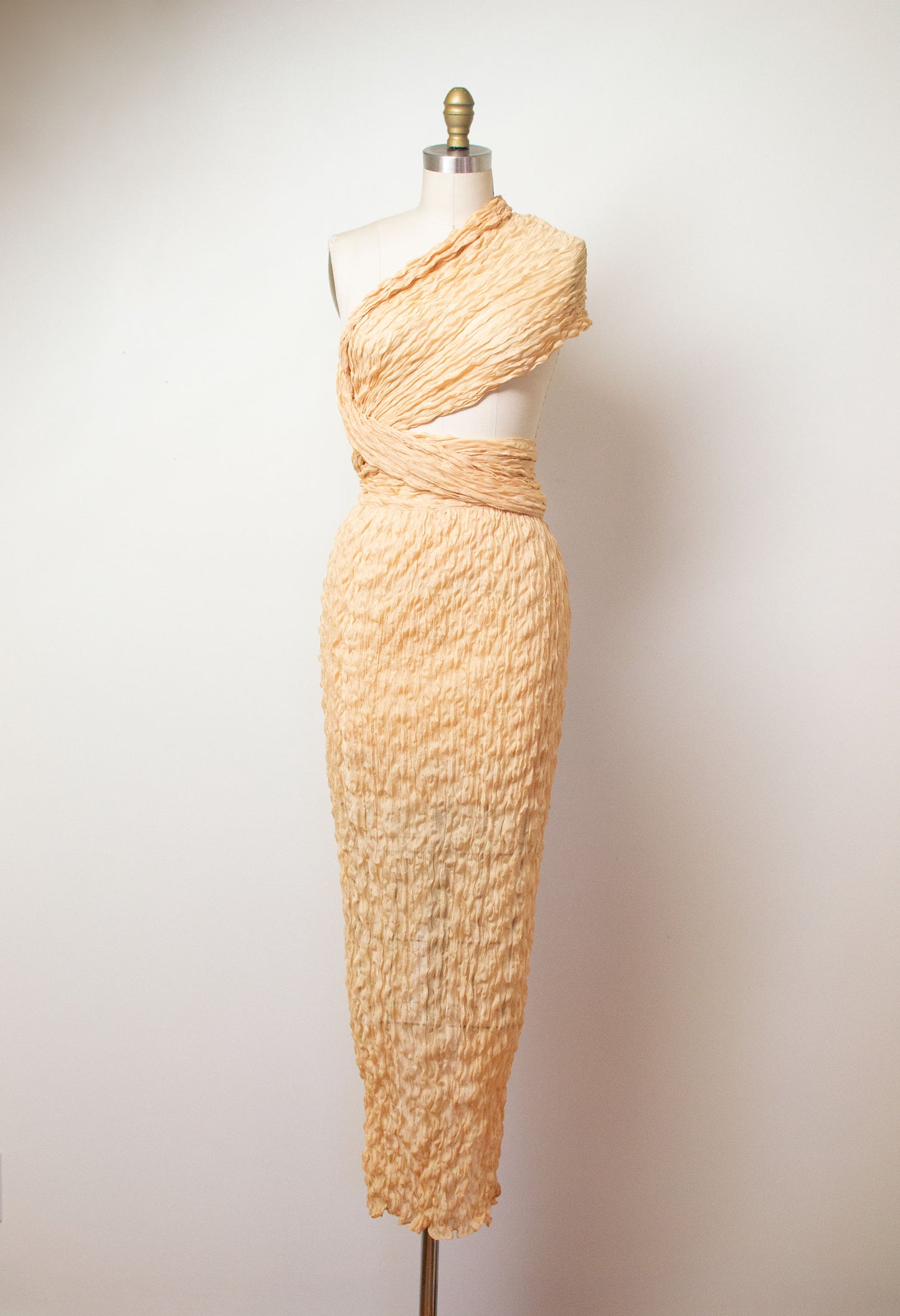 1990s Convertible Textured Dress | Romeo Gigli
