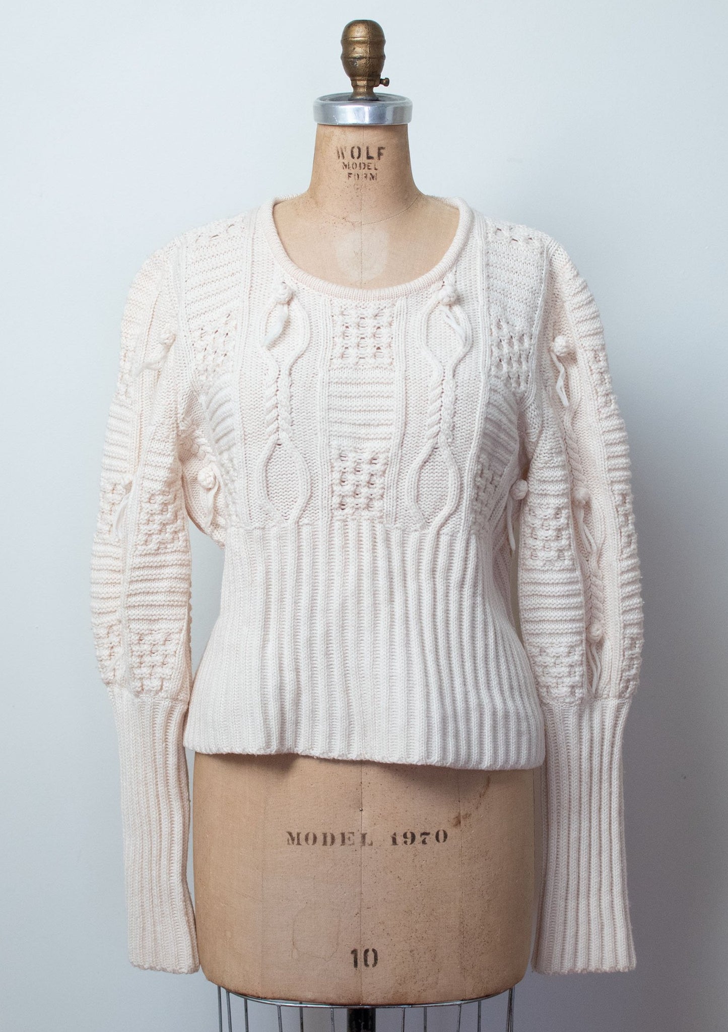 1990s Popcorn Knit Sweater | Sonia Rykeil