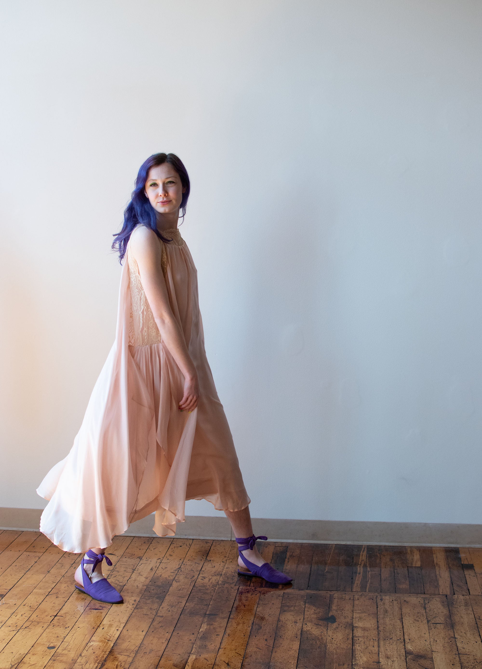 Y2K Pink Silk Dress – Female Hysteria Vintage