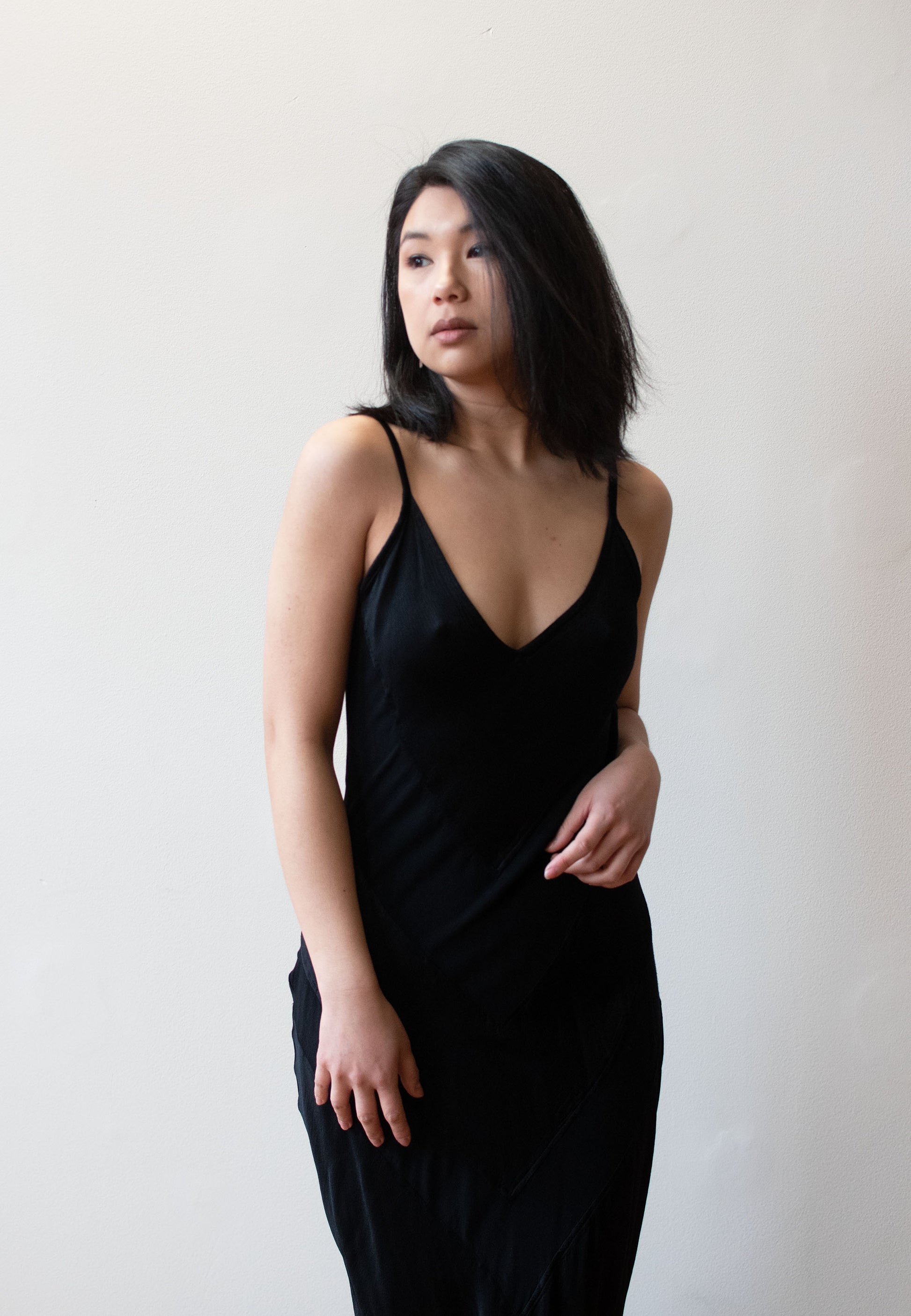 90s black slip dress Silk Laundry | 90s Slip Dress