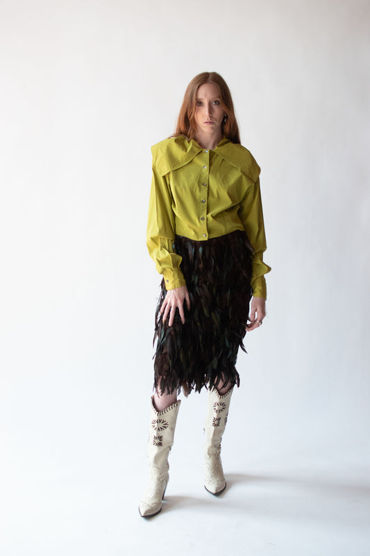 Feather Skirt | Carolina Herrera