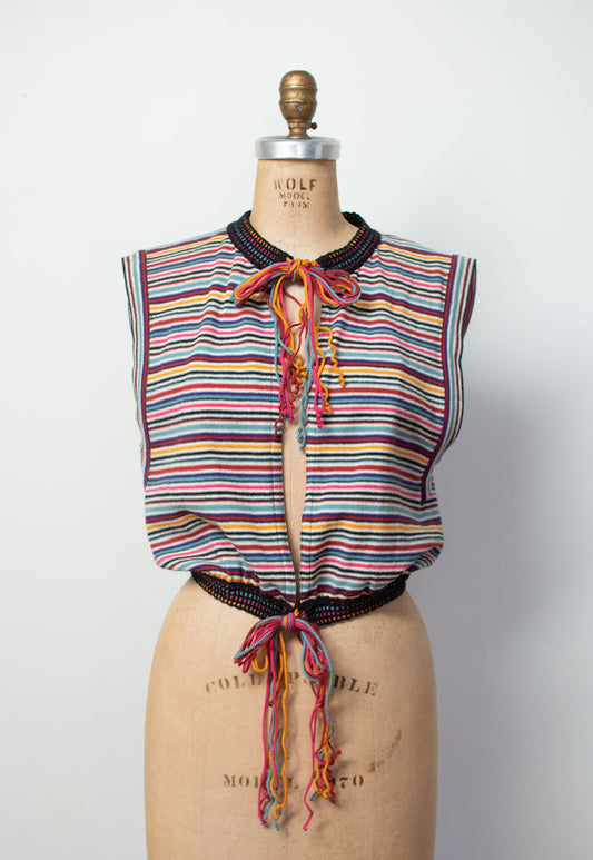 1970s Striped Wool Vest | Missoni