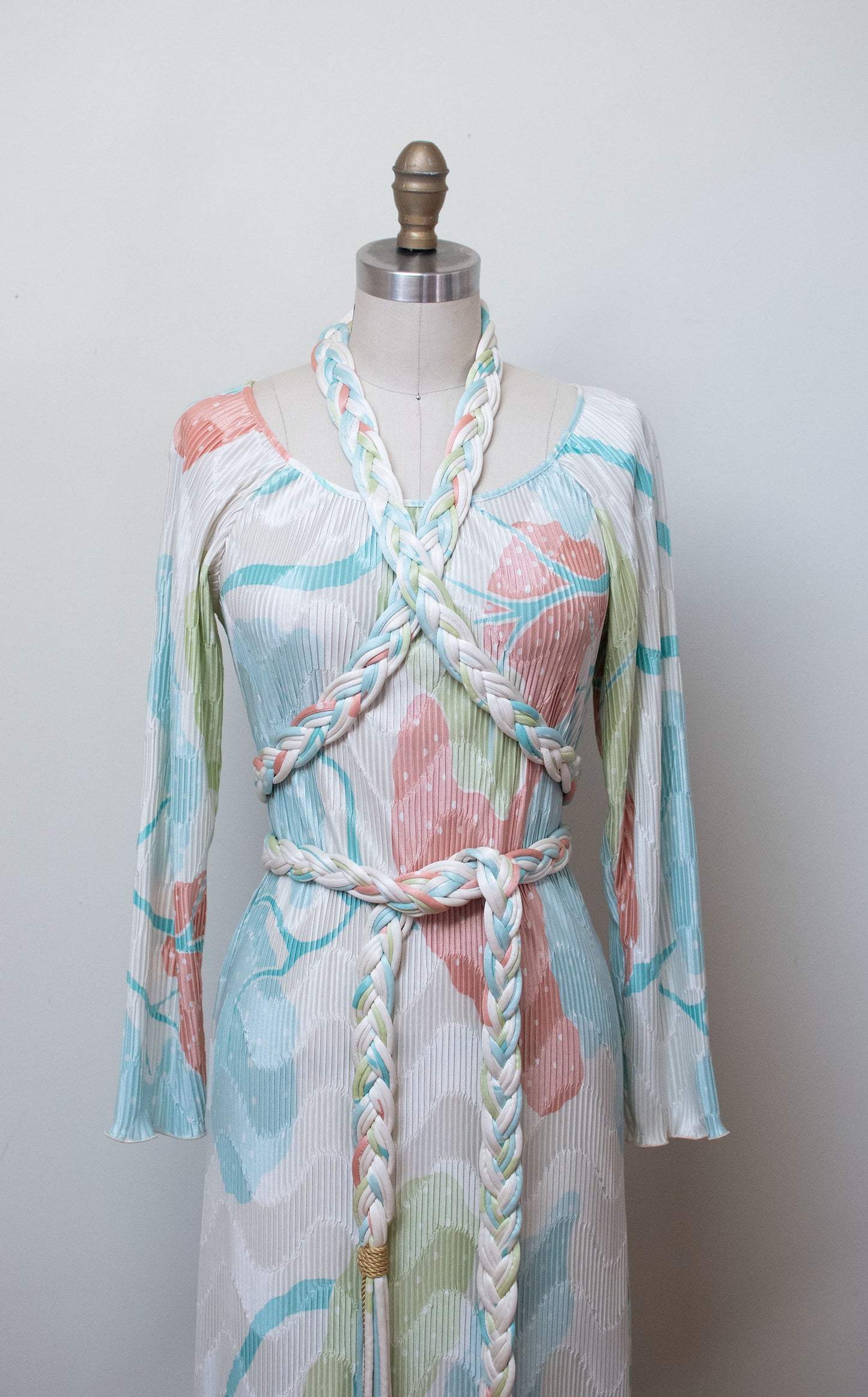 1980s Pleated Dress | Mary McFadden