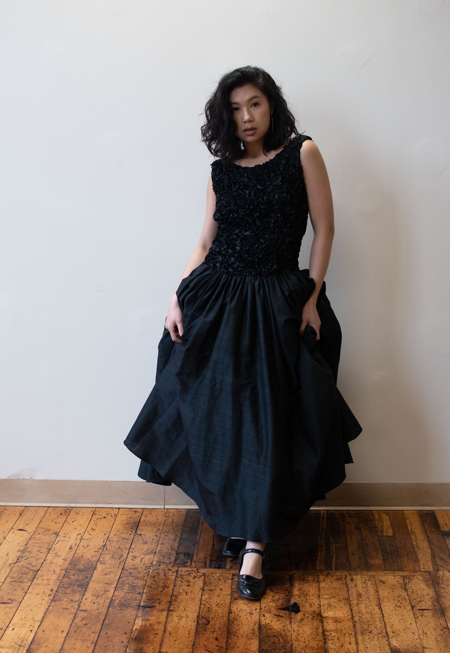 1990s Black Silk Gown | Isaac Mizrahi 1990s Black Silk Gown | Isaac Mizrahi