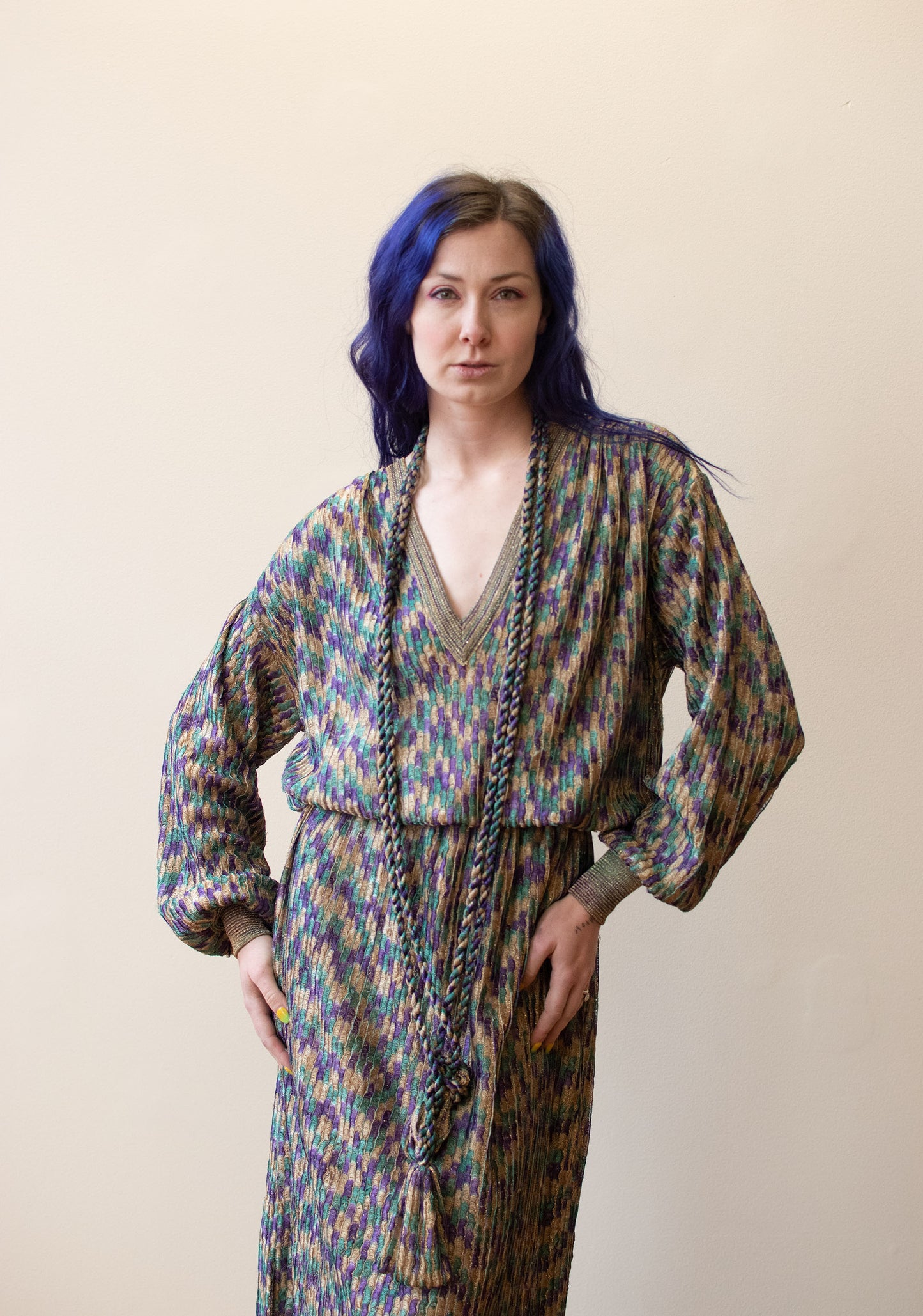 1970s Jewel Tone Knit Dress | Missoni