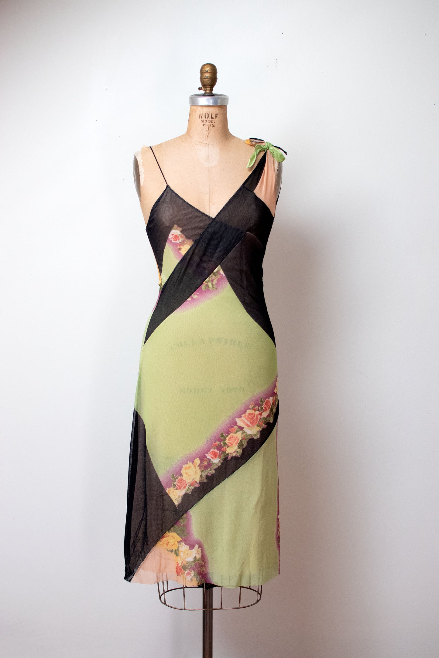 Floral Print Slip Dress | Jean Paul Gaultier
