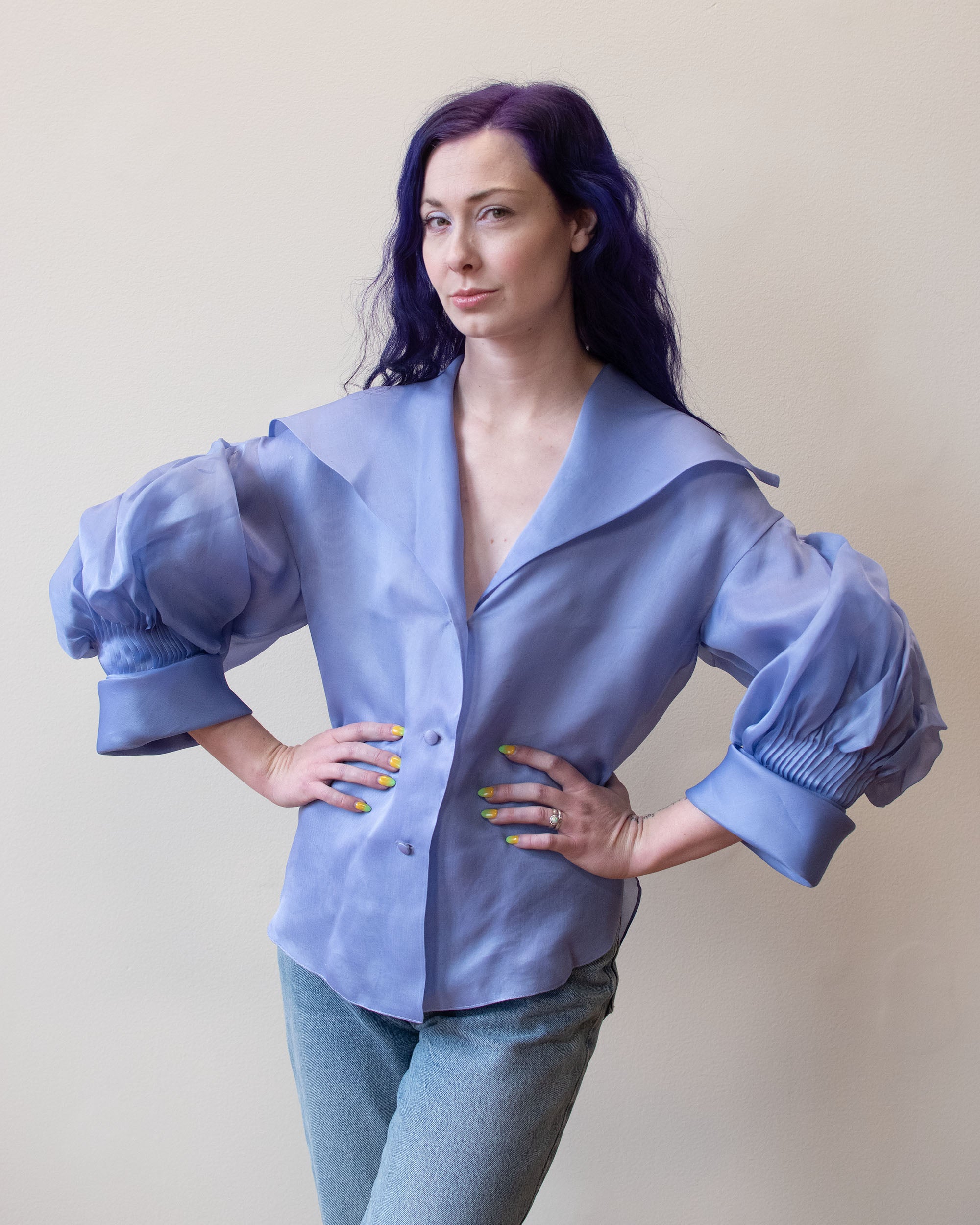 Chloe Silk Blouse | A Virtual Affair