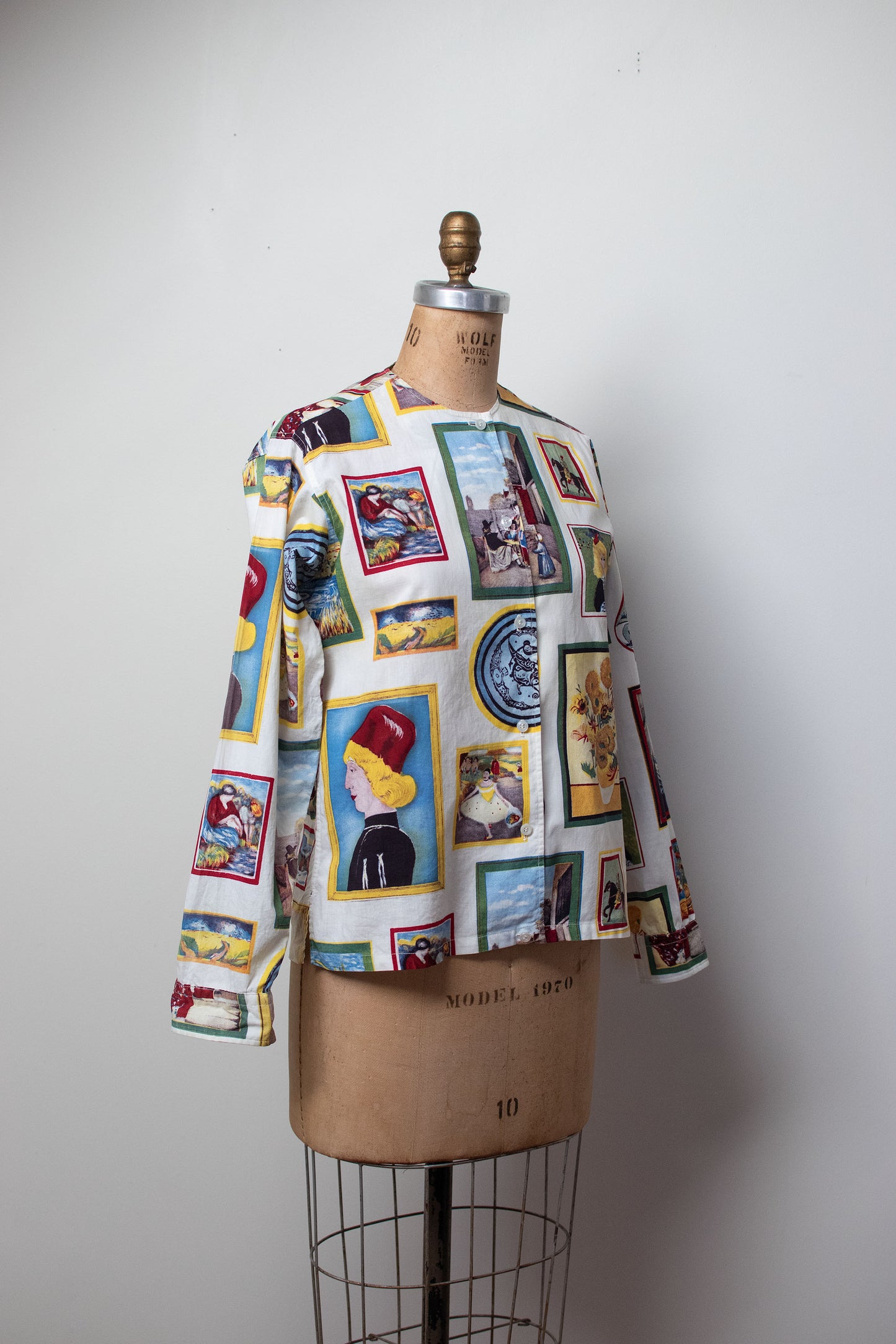 1960s Masterpiece Print Shirt