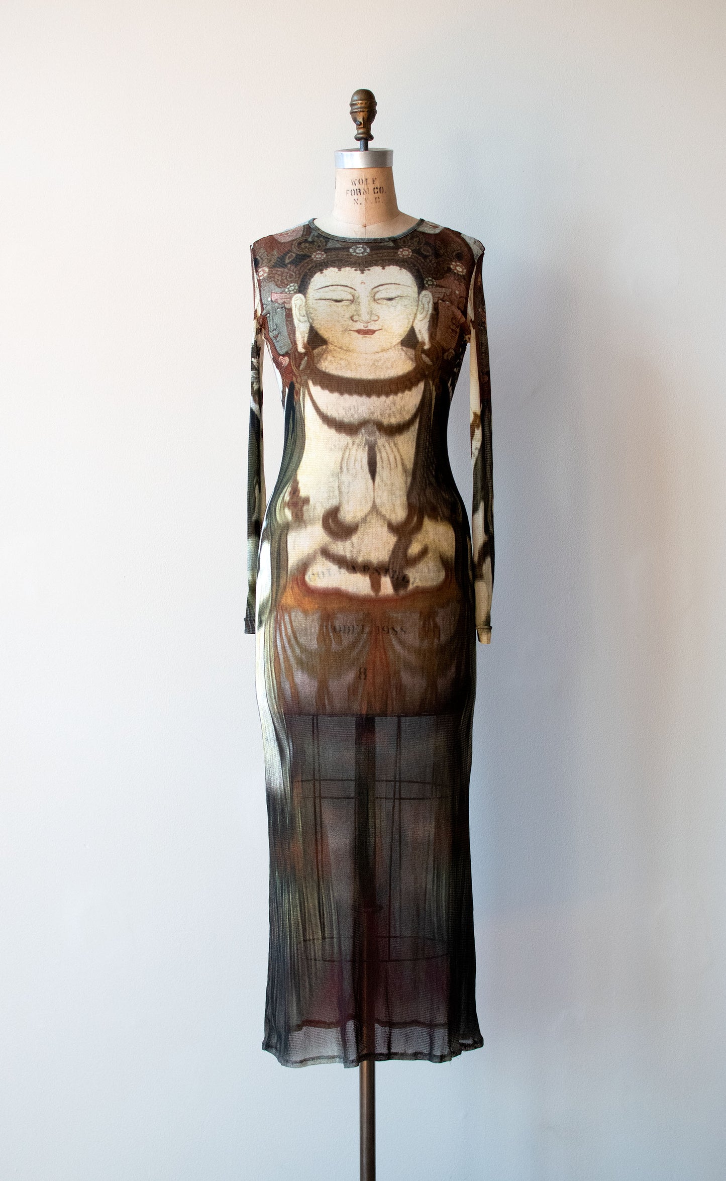 Kuan Yin Mesh Dress | Vivienne Tam SS 1997