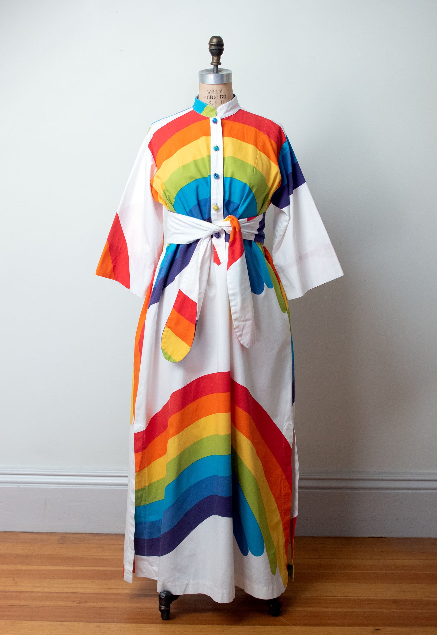 1970s Rainbow Dress