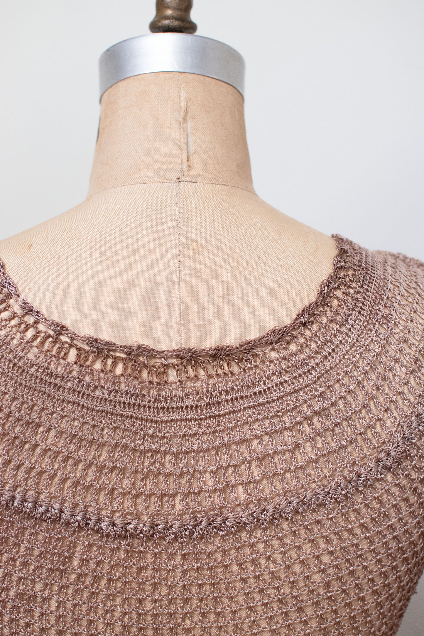 1930s Crochet Dress