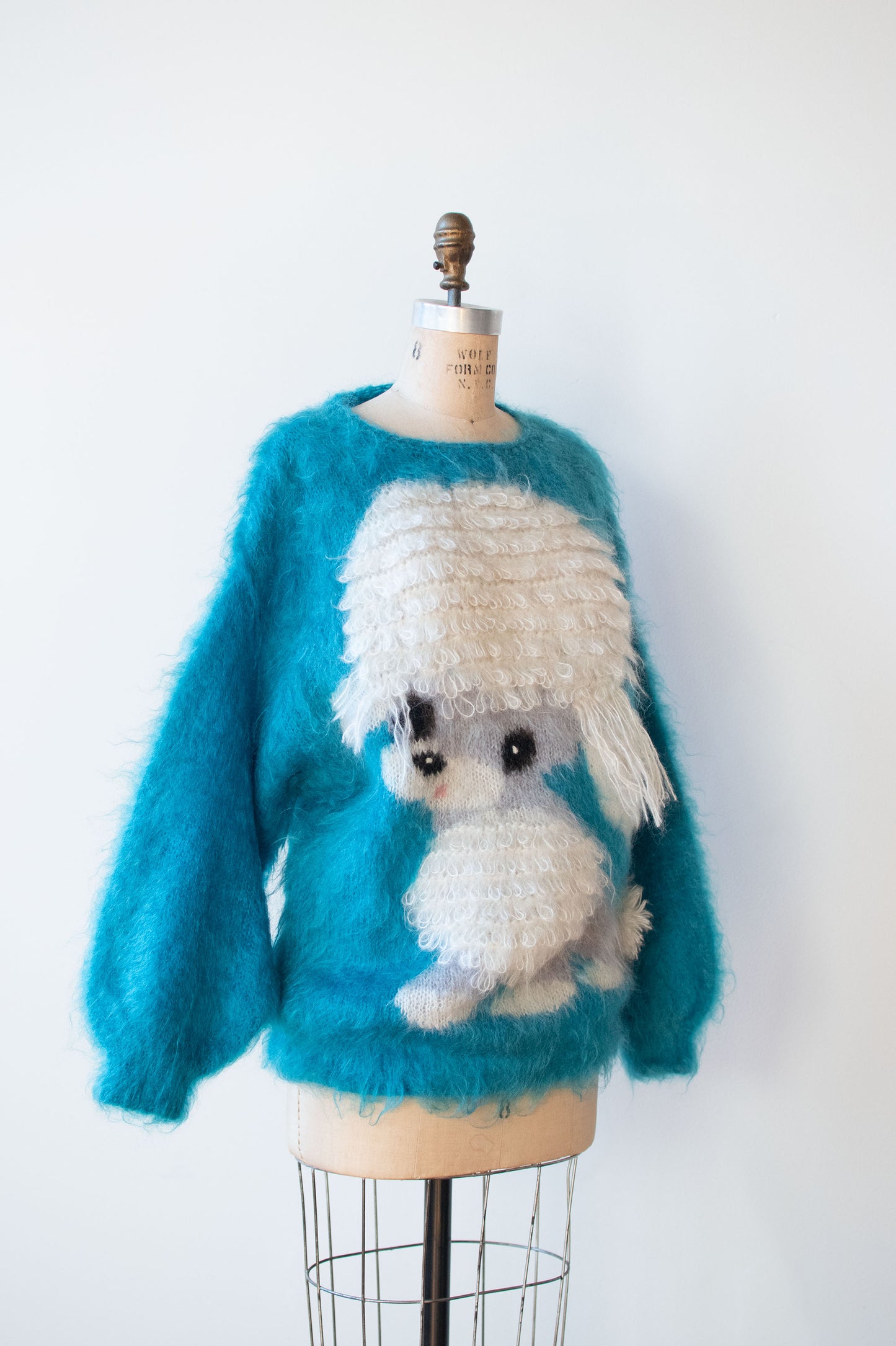 Mohair Poodle Sweater | Ann Arundel