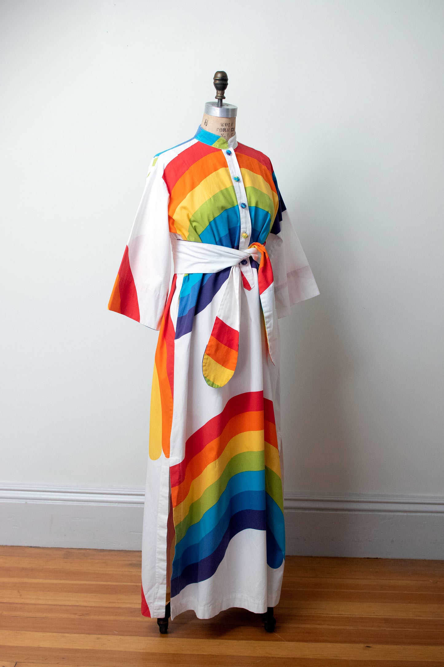 1970s Rainbow Dress