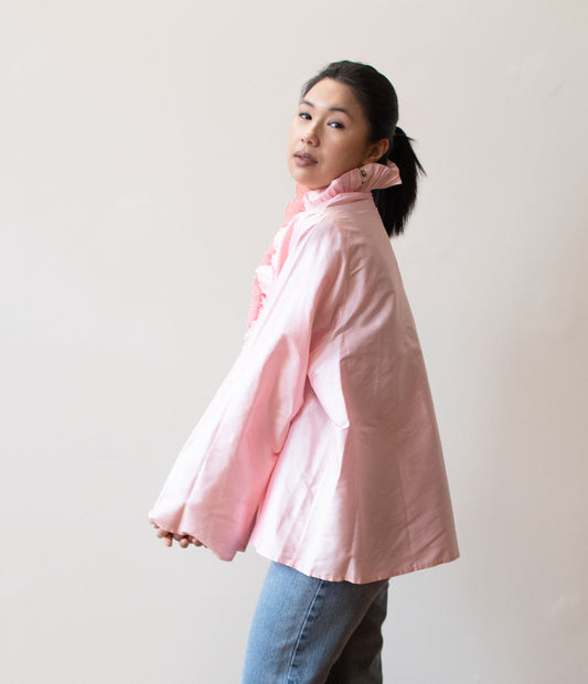 Pink Silk Jacket | Mary Ann Restivo