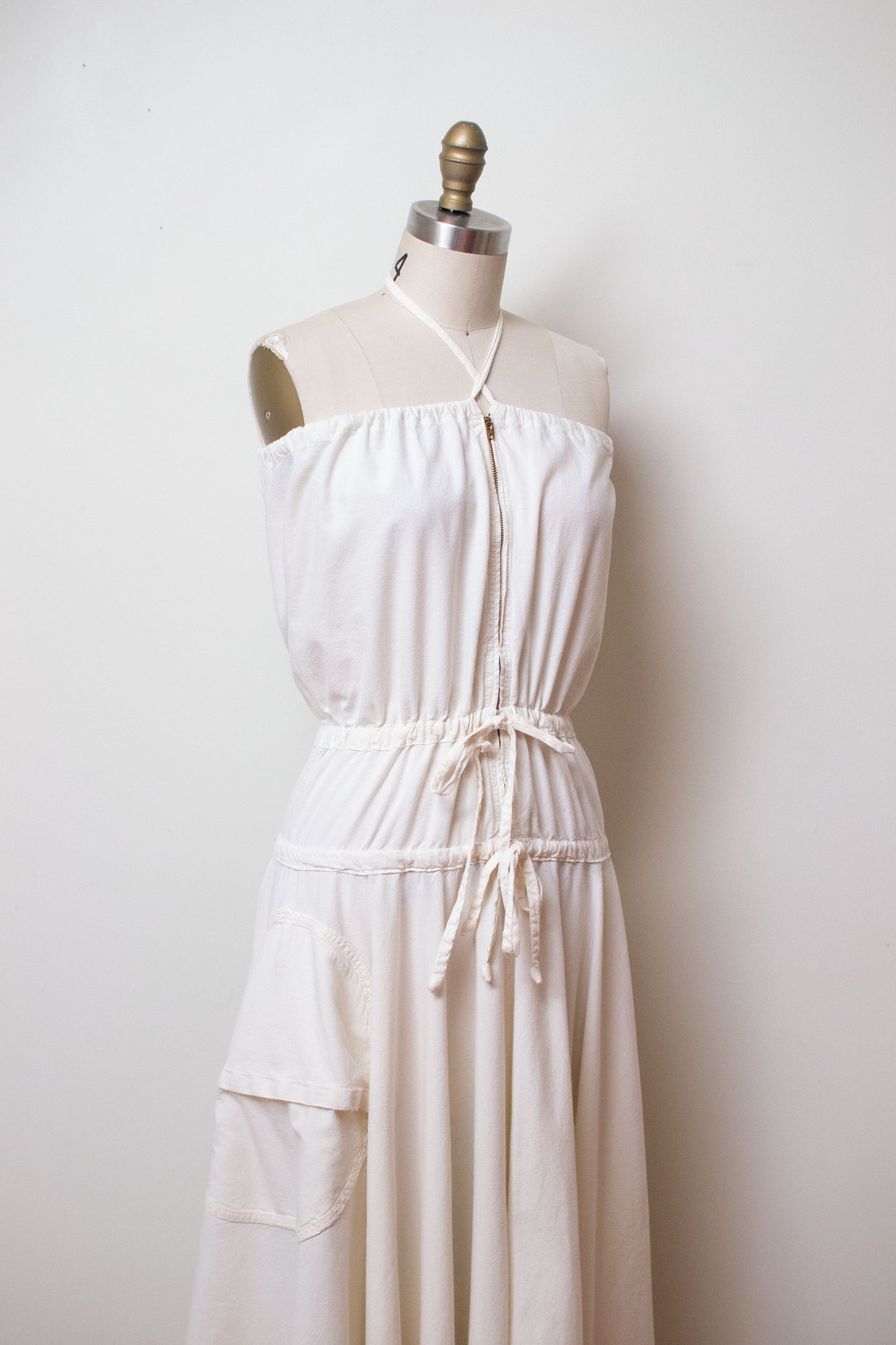 1990s Cotton Cinch Dress