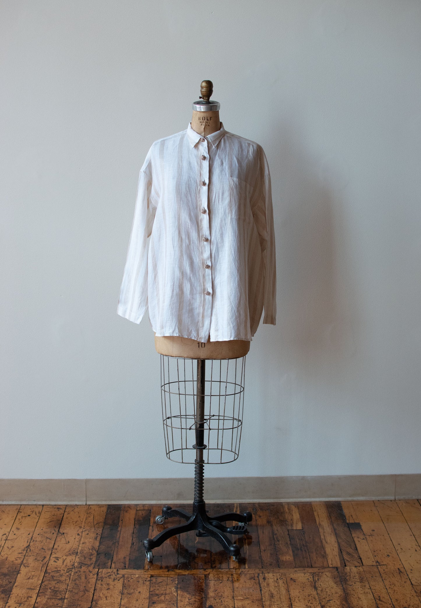 Striped Linen Shirt | Romeo Gigli