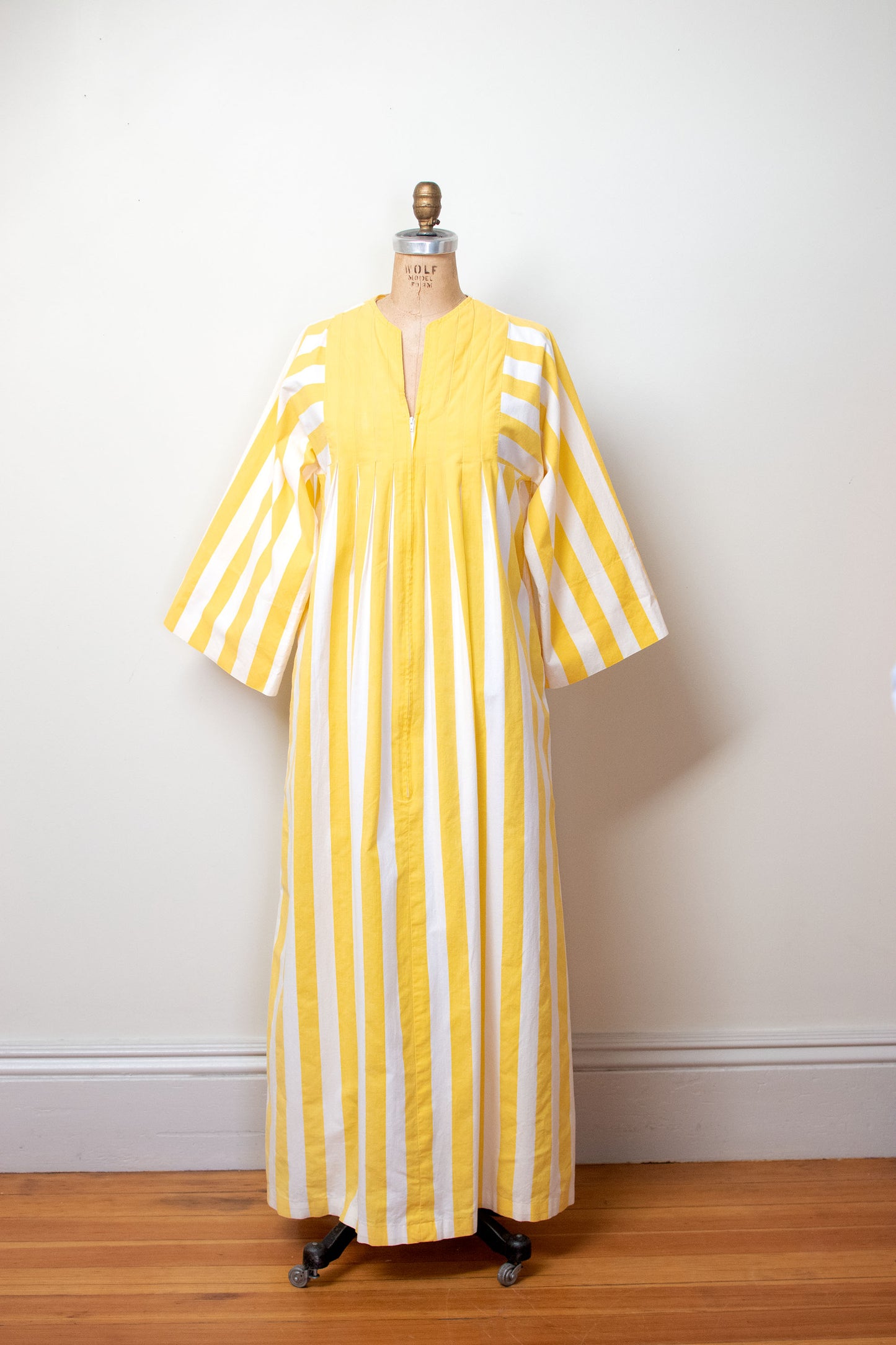 1980s Awning Stripe Caftan