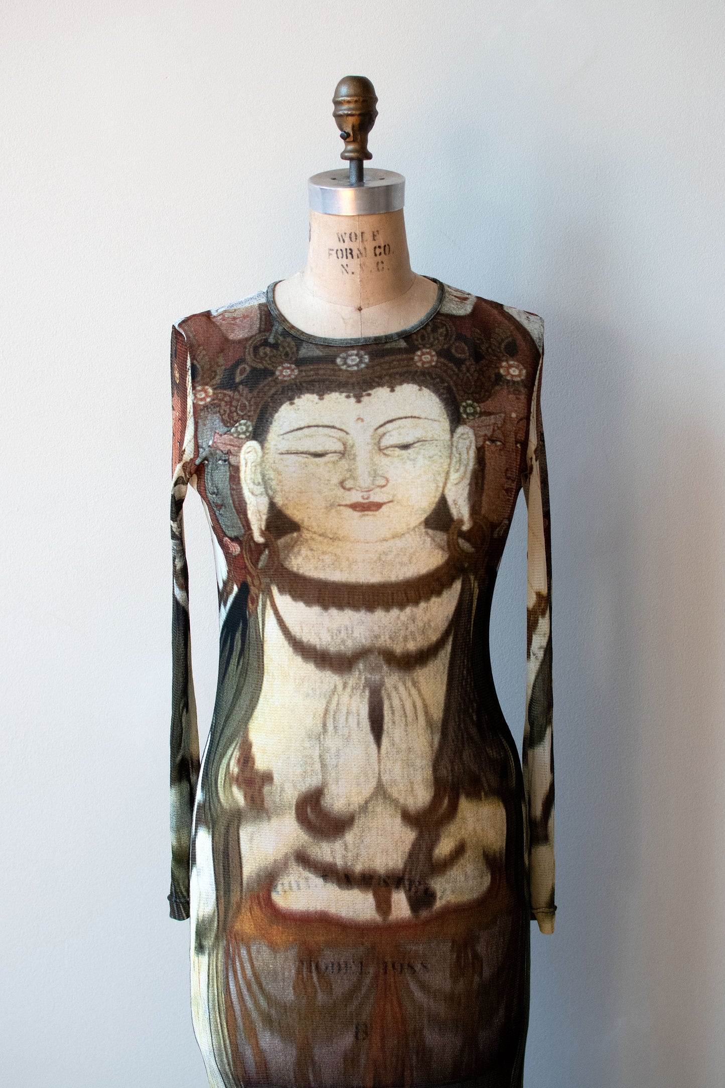 Kuan Yin Mesh Dress | Vivienne Tam SS 1997
