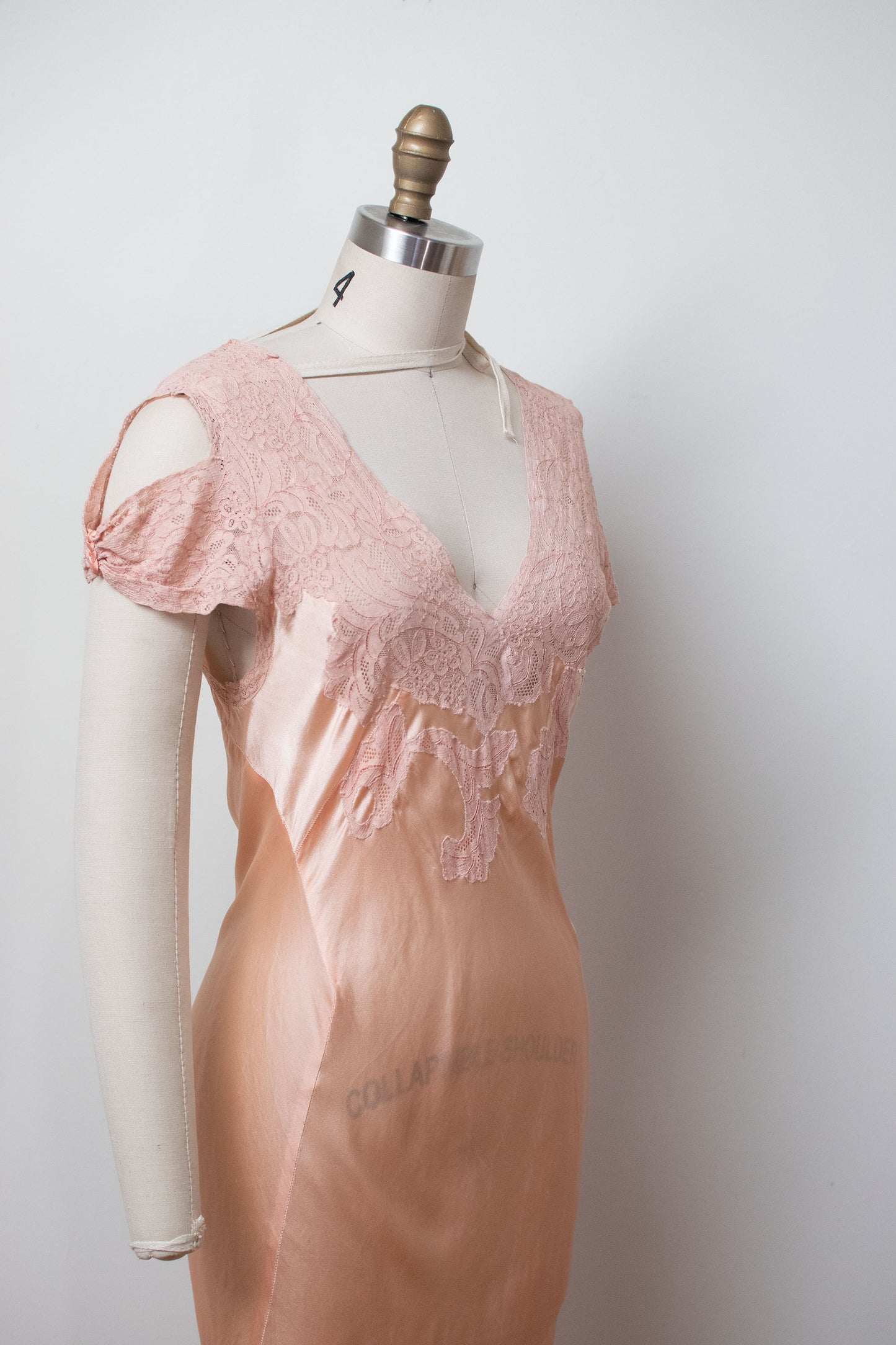 1930s Cold Shoulder Nightgown