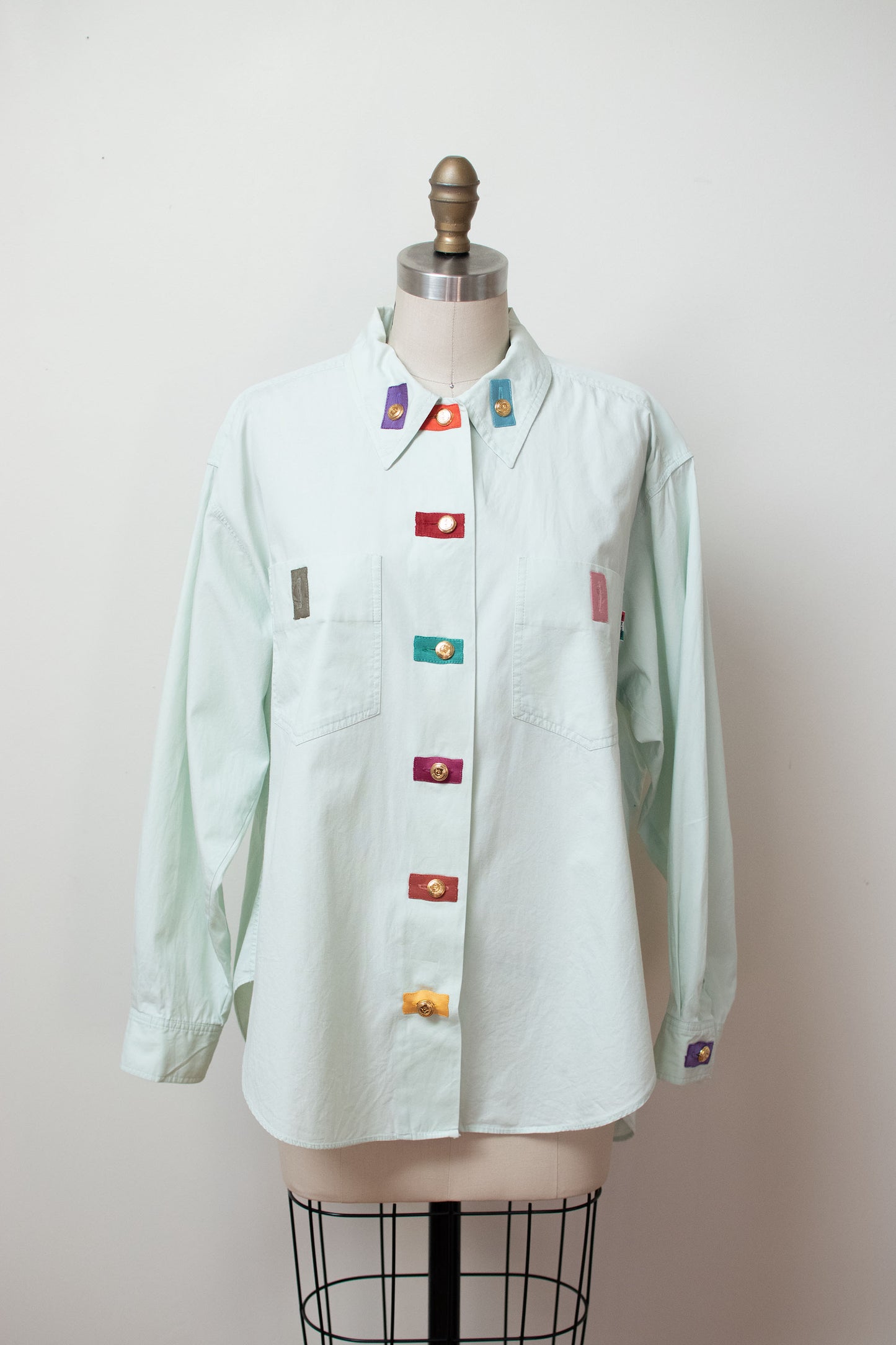 1990s Mint Shirt | Moschino Jeans