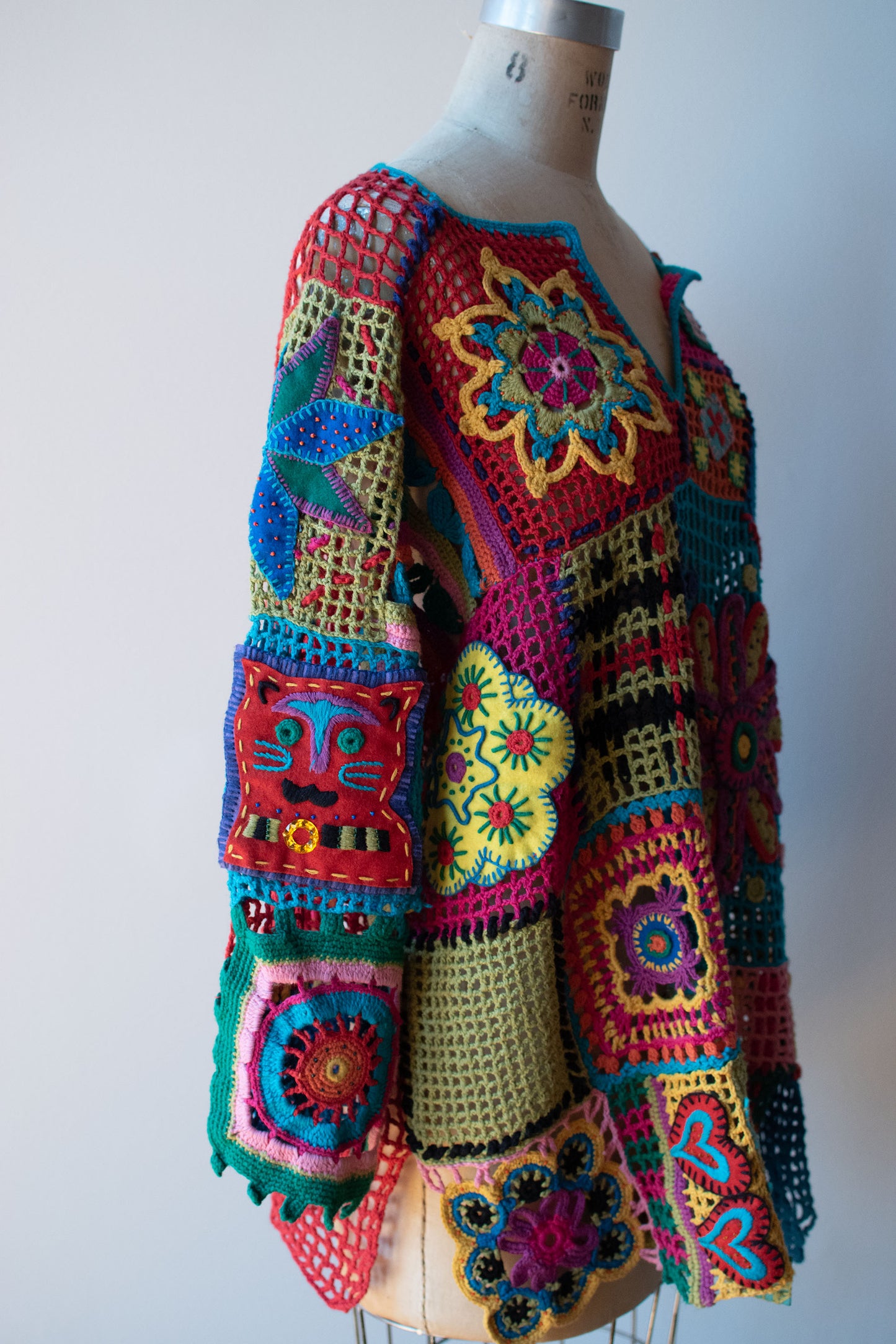 1990s Crochet Sweater | Michael Simon