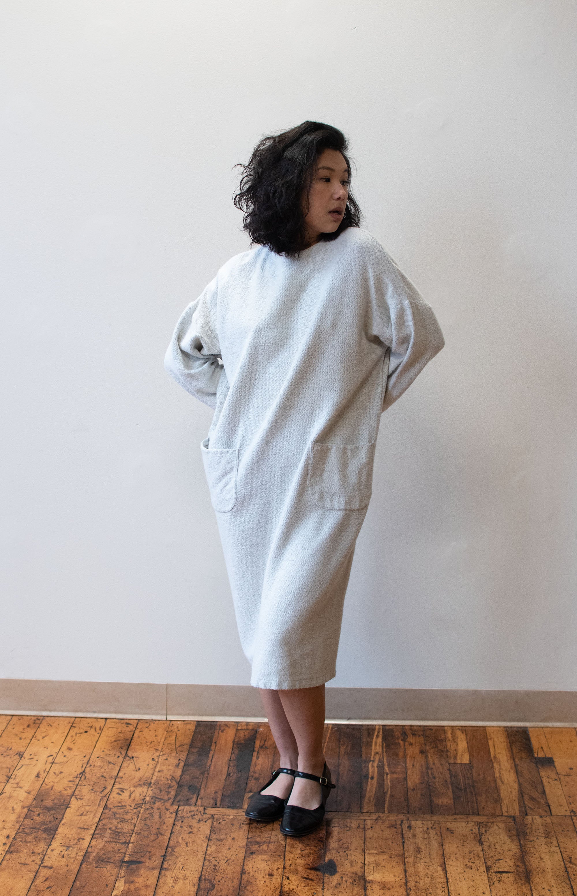 1980s Sweatshirt Dress | Norma Kamali – Female Hysteria Vintage