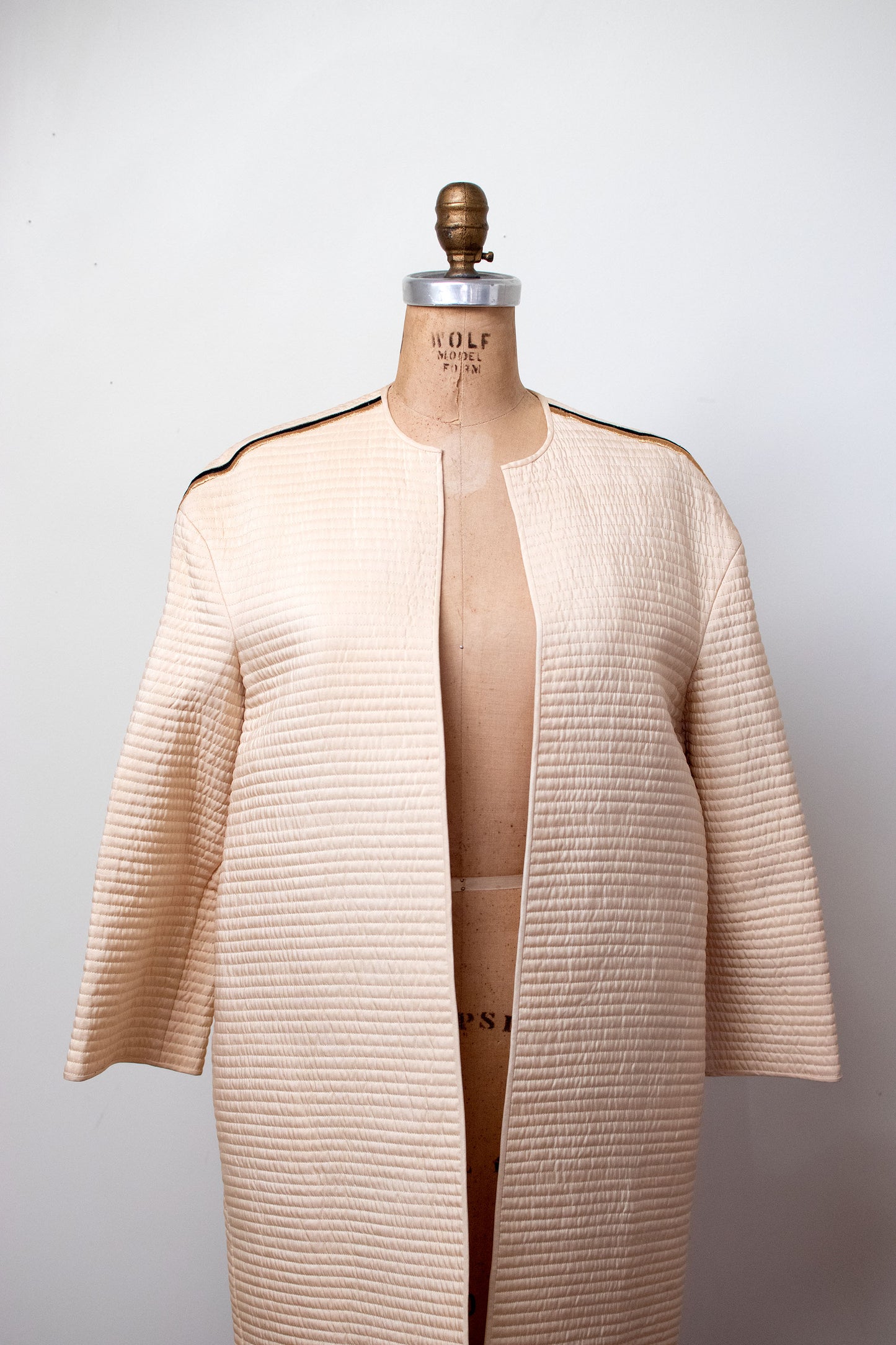 1980s Quilted Evening Jacket | Mary Mcfadden