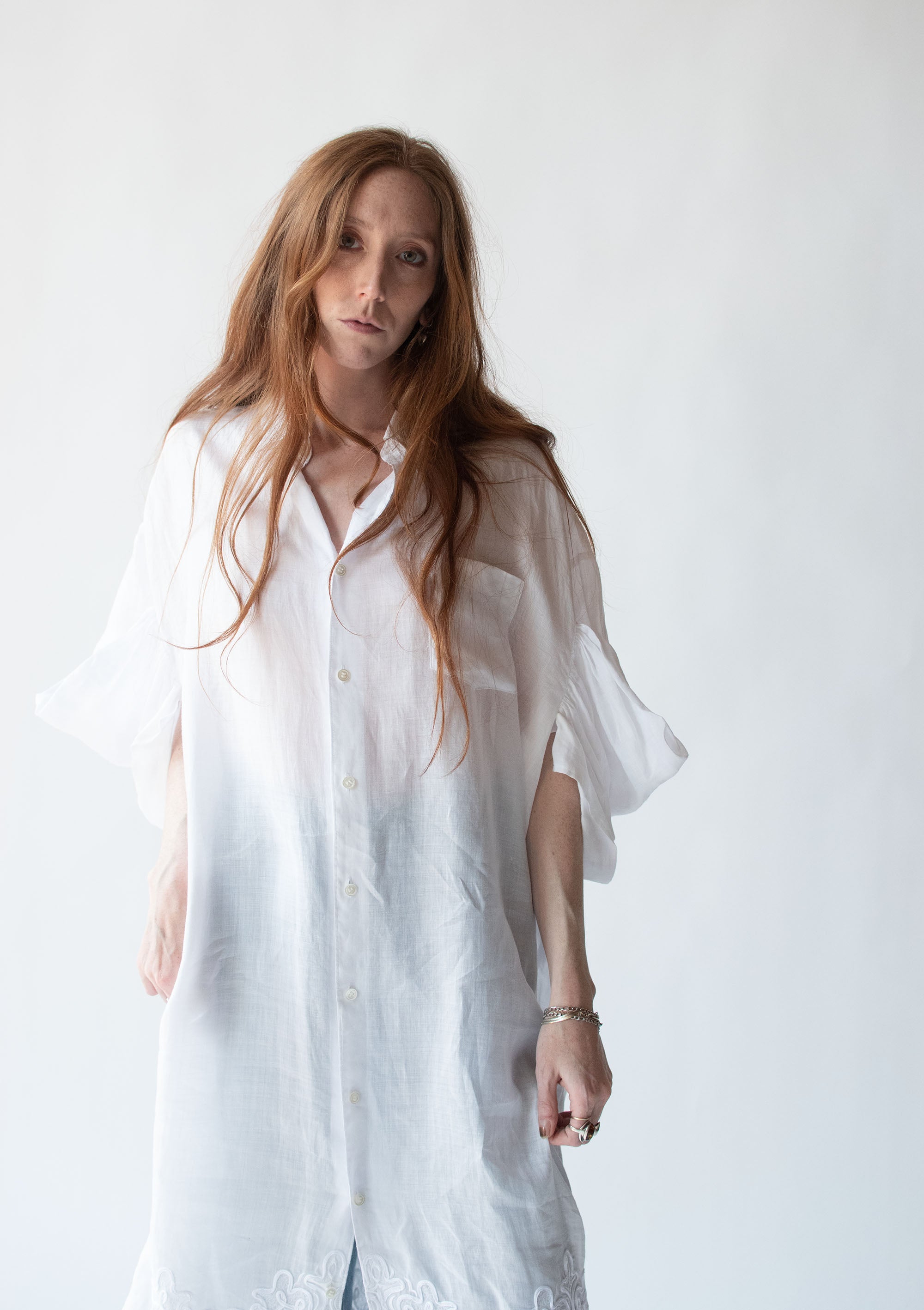 White Shirt Dress | Junya Watanabe Comme des Garçons