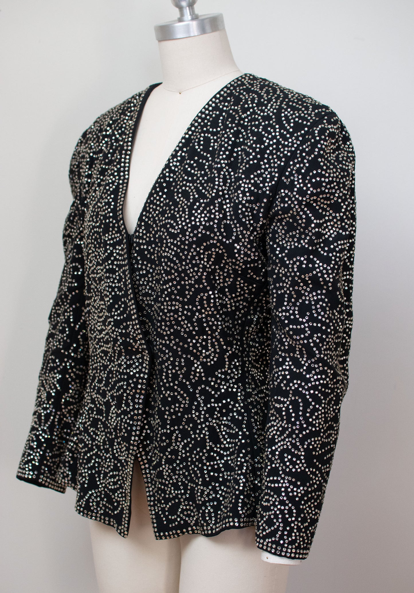 1980s Rhinestone Studded Blazer | Abbey Fredelle