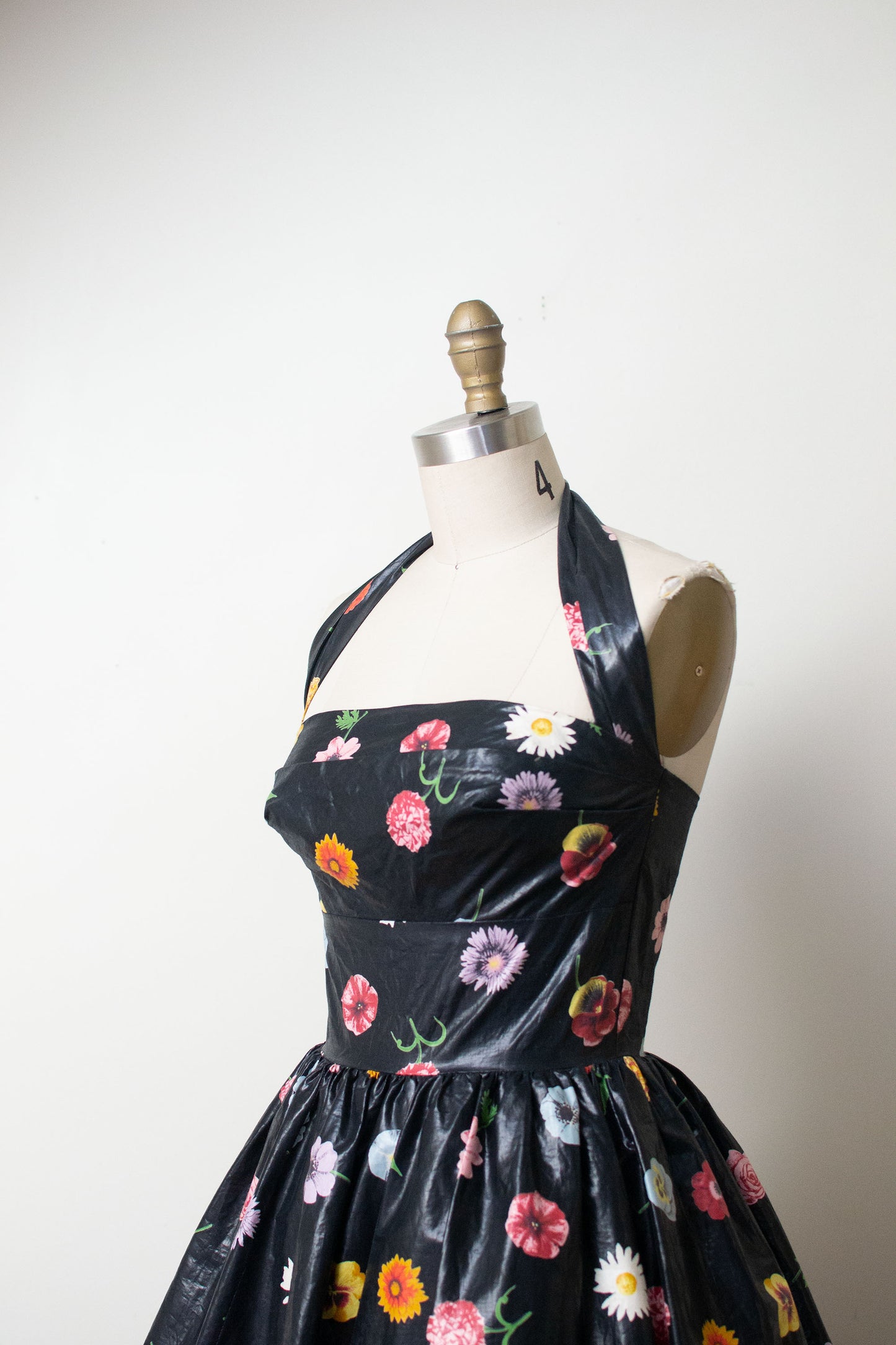 1950s Polished Cotton Dress | Renée Marciel
