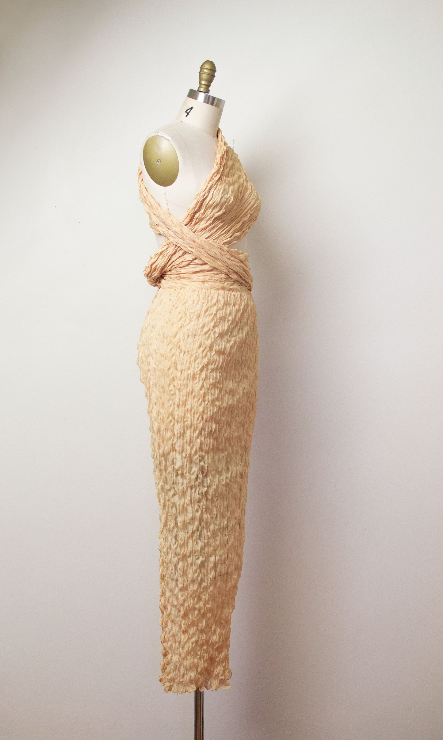 1990s Convertible Textured Dress | Romeo Gigli