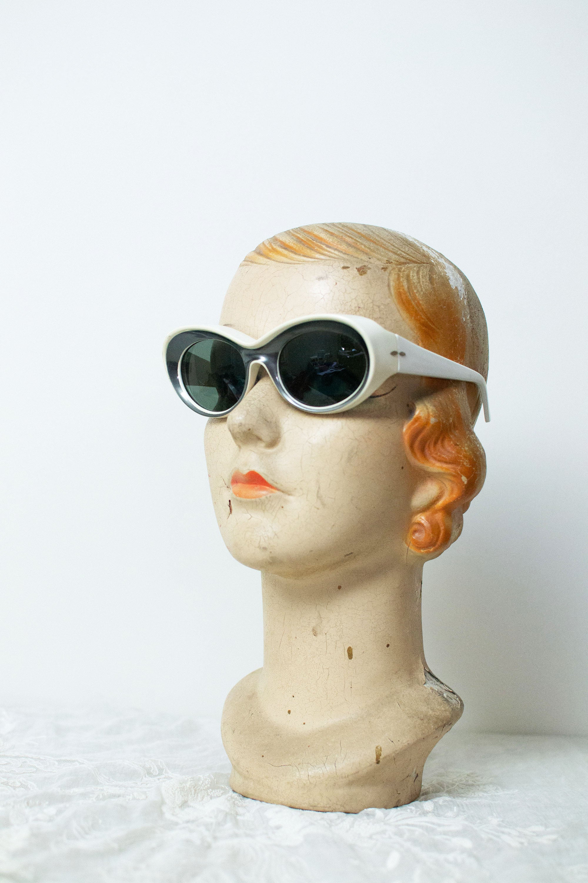 1960s Black & White Sunglasses | Foster Grant